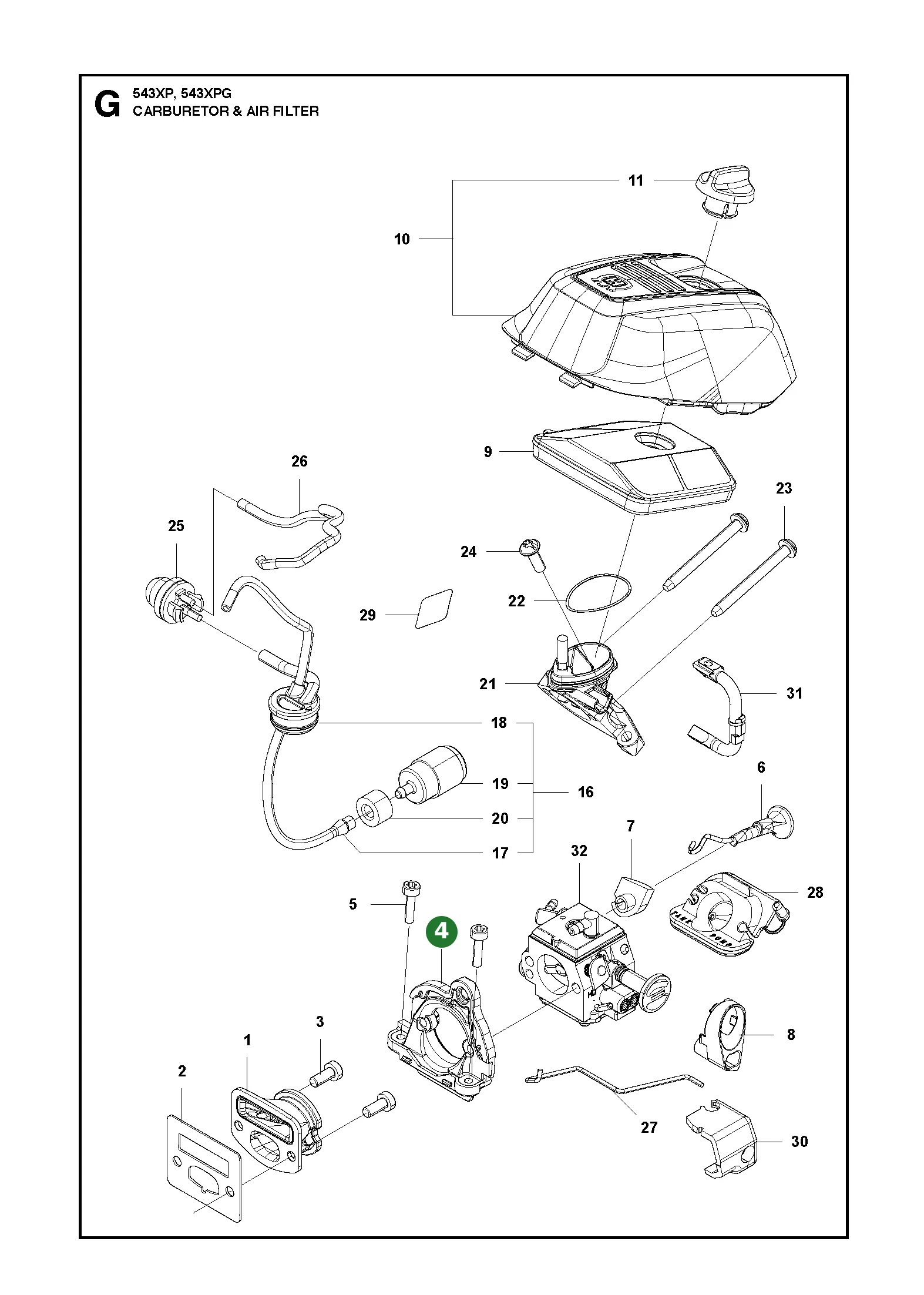Position im Ersatzteilkatalog