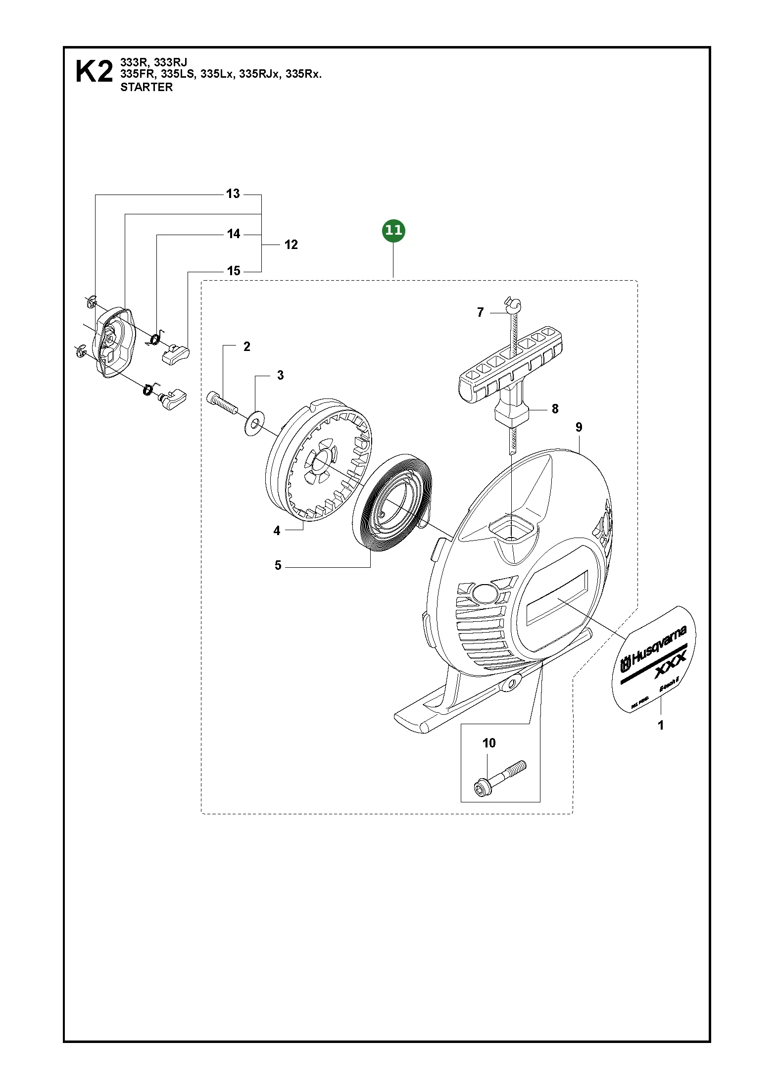 Position im Ersatzteilkatalog