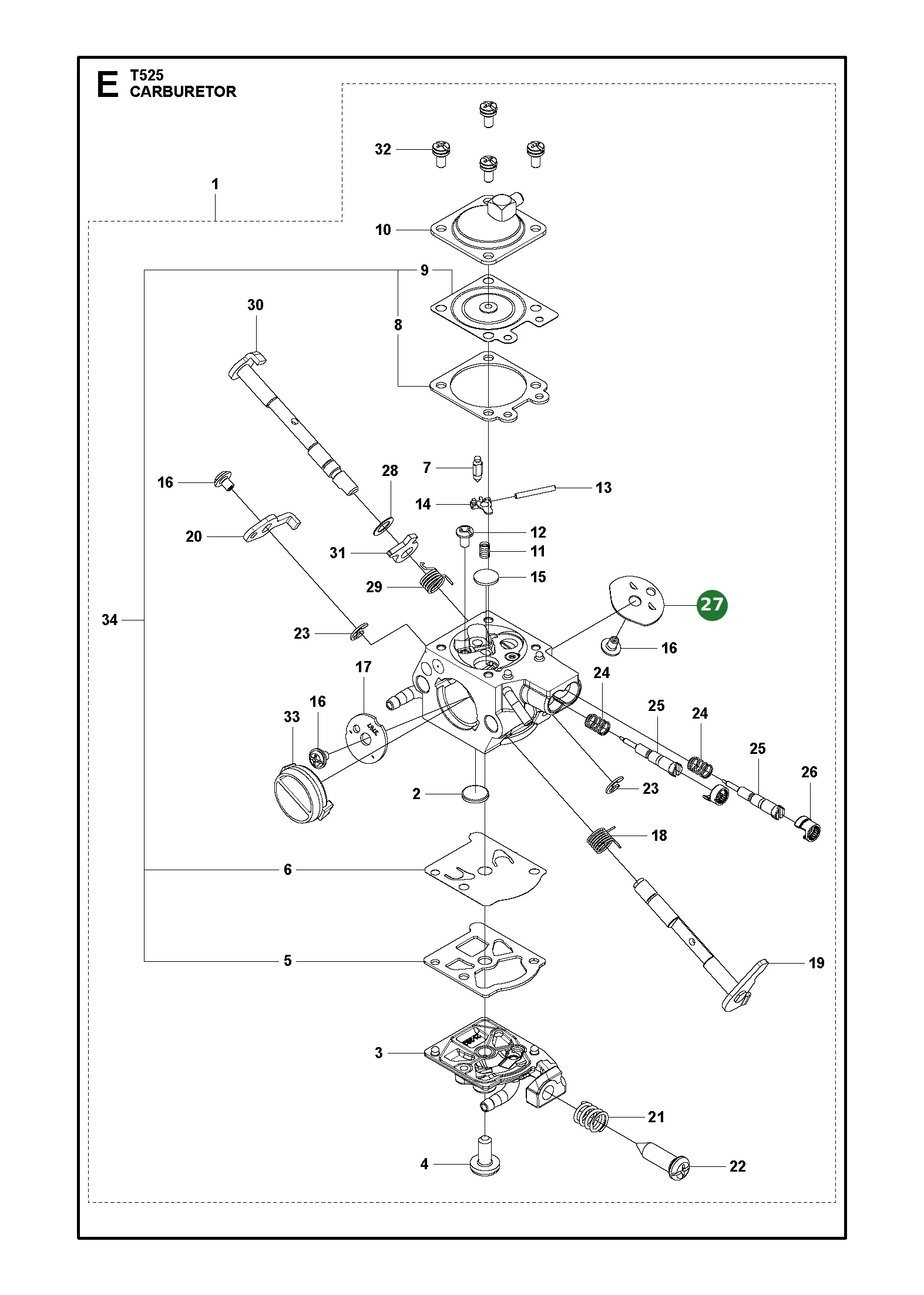 Position im Ersatzteilkatalog