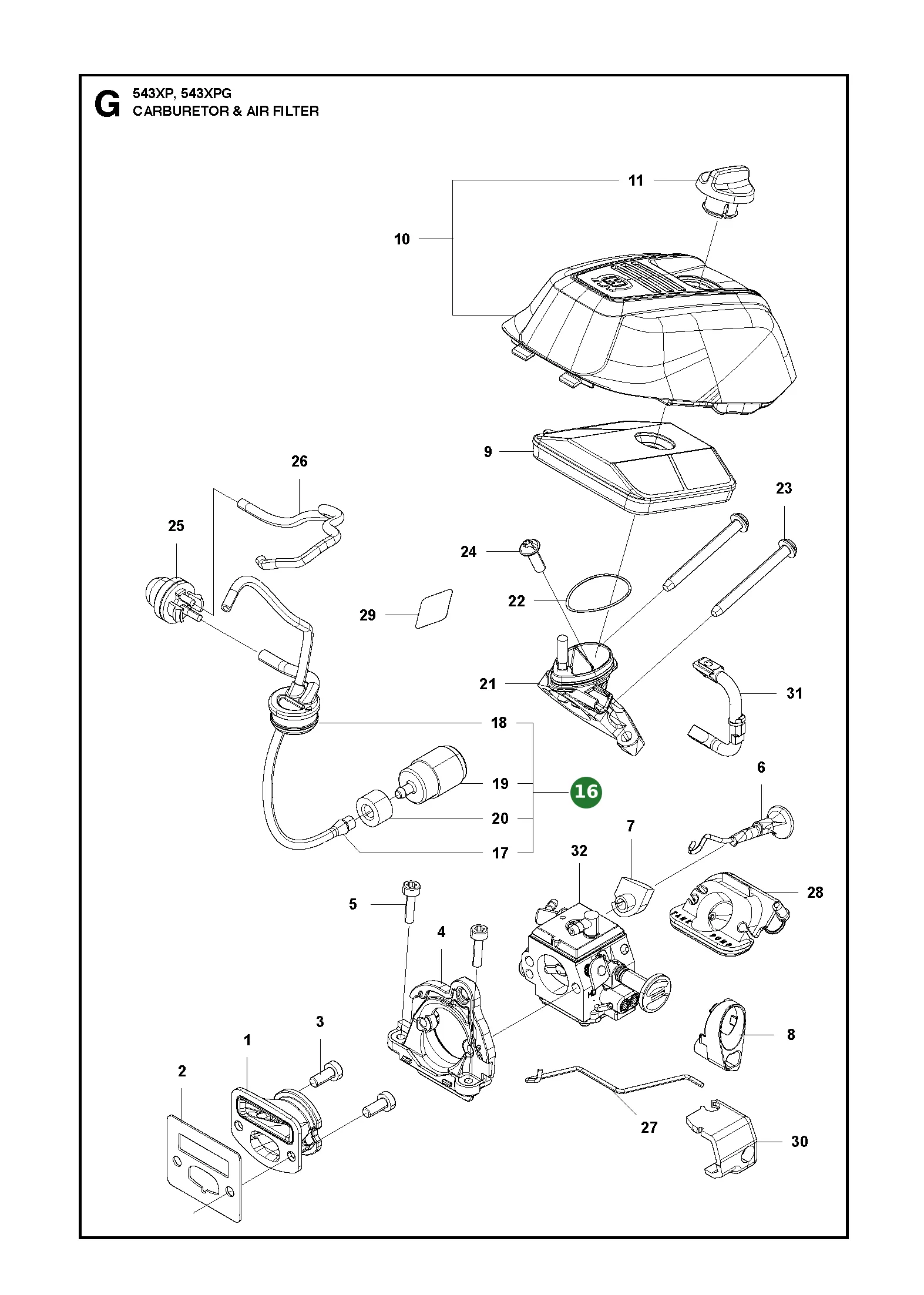 Position im Ersatzteilkatalog