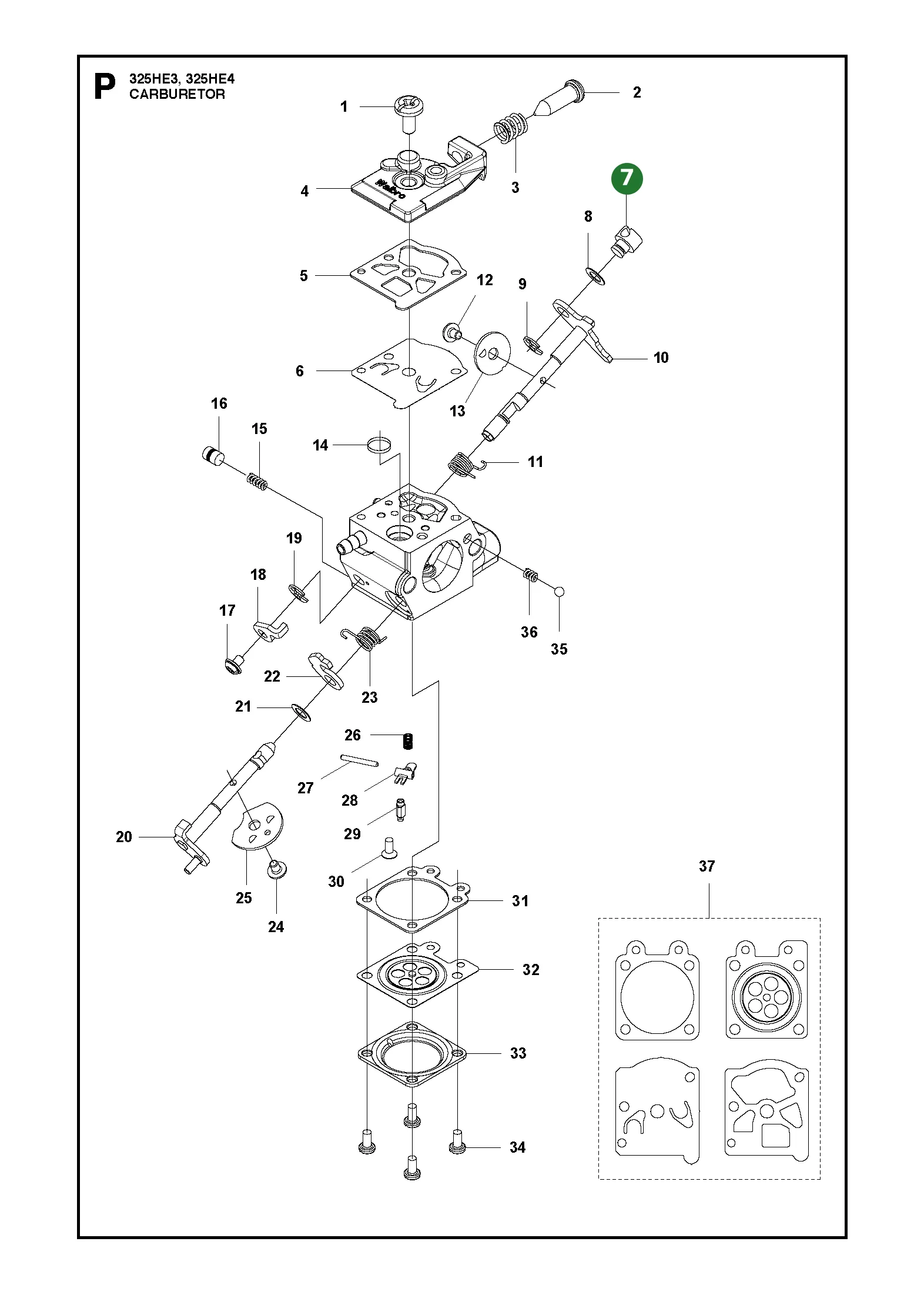 Position im Ersatzteilkatalog