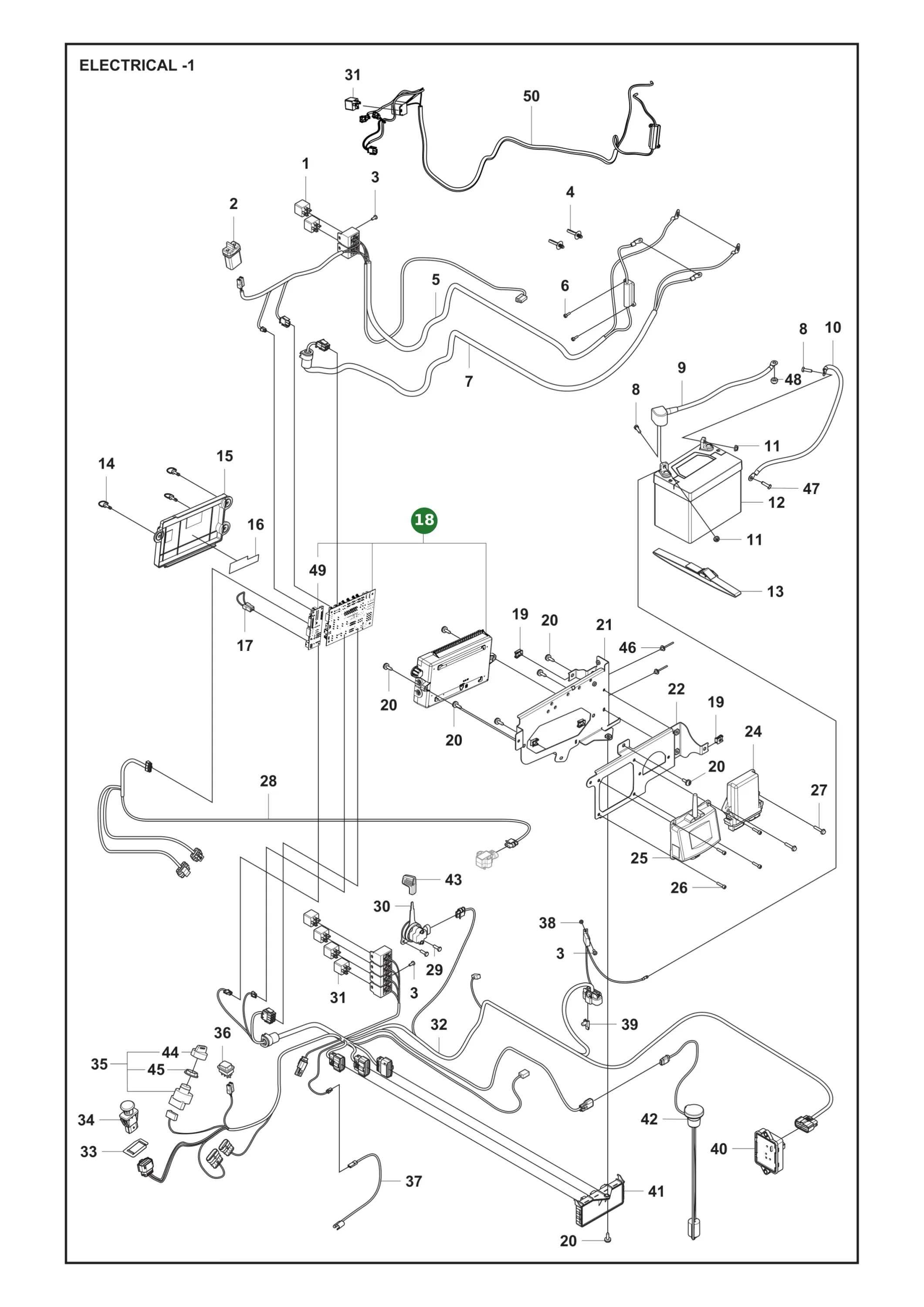 Position im Ersatzteilkatalog