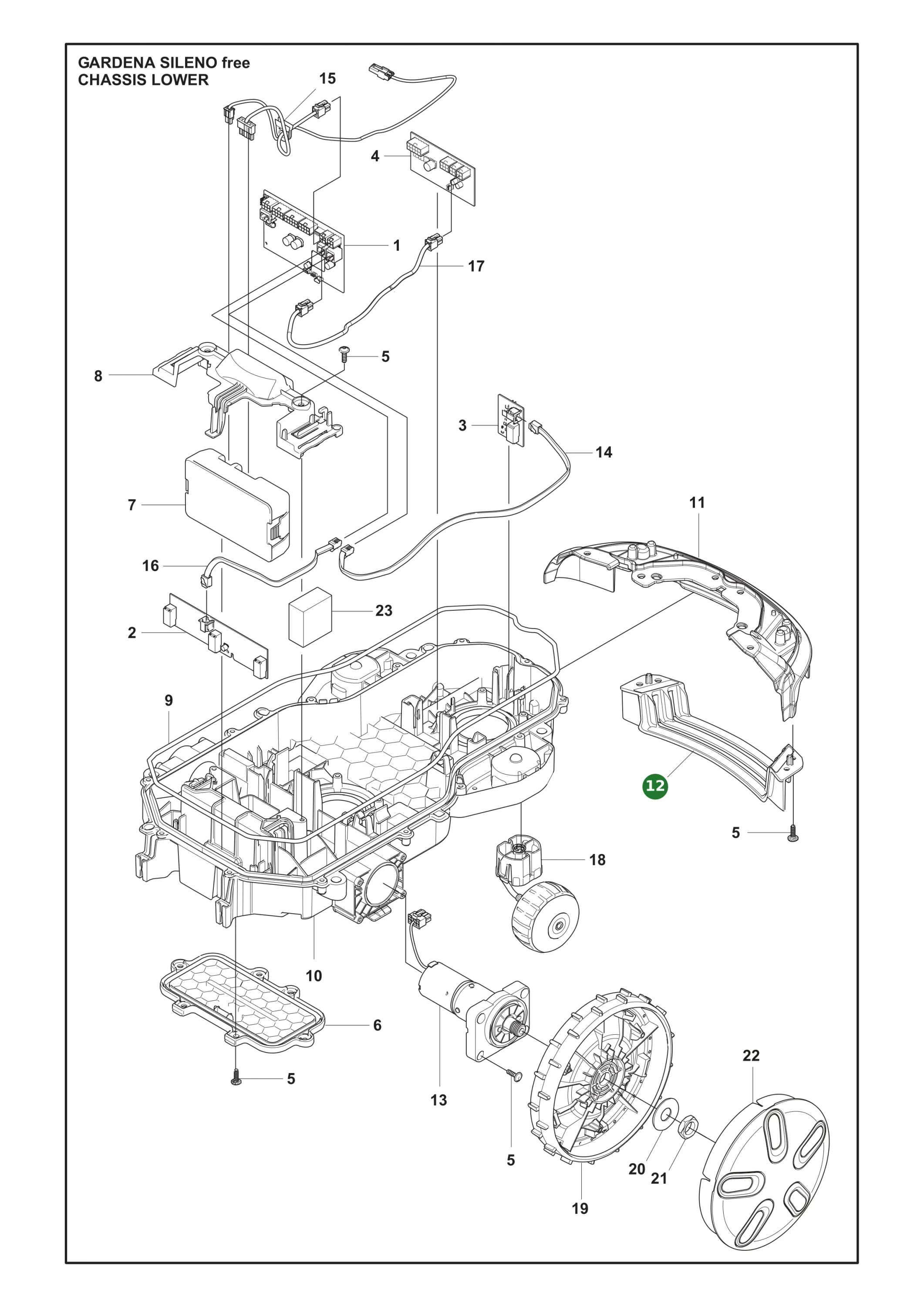 Position im Ersatzteilkatalog