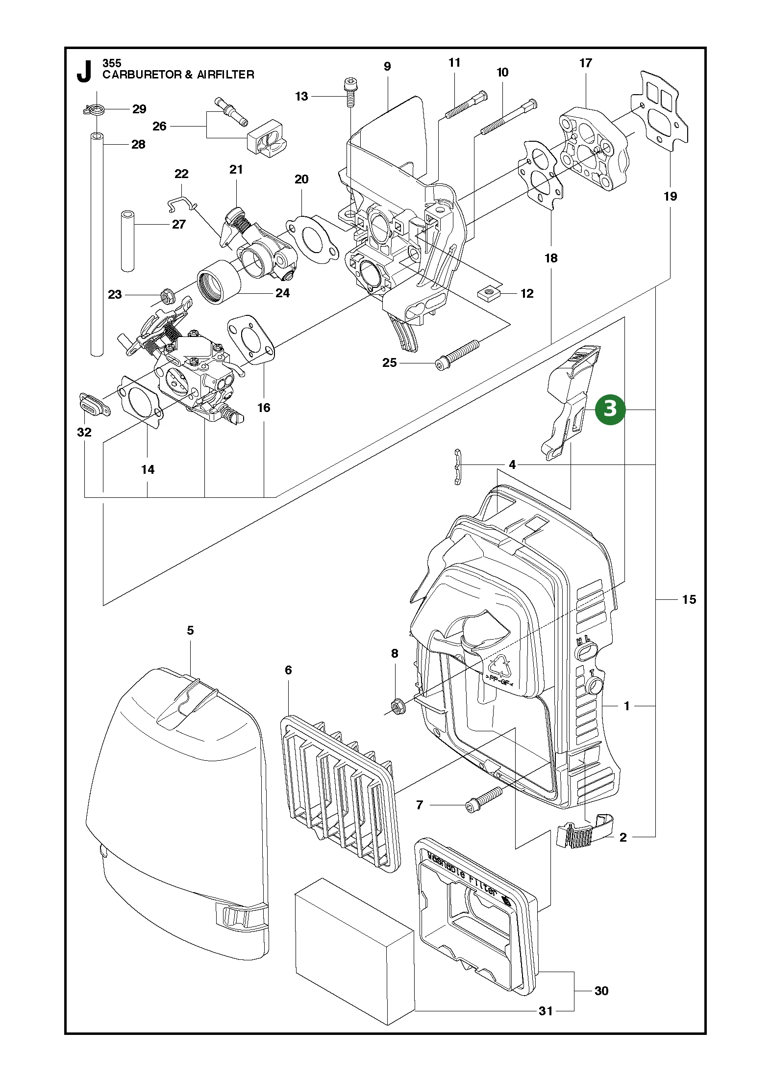 Position im Ersatzteilkatalog