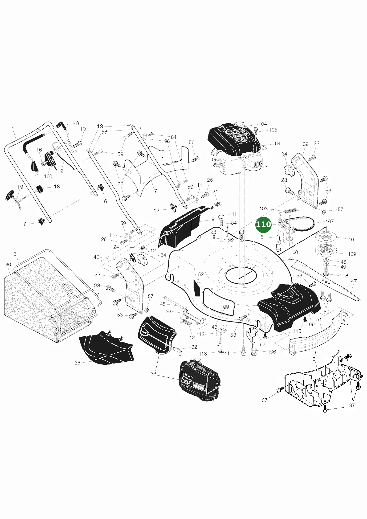 Position im Ersatzteilkatalog