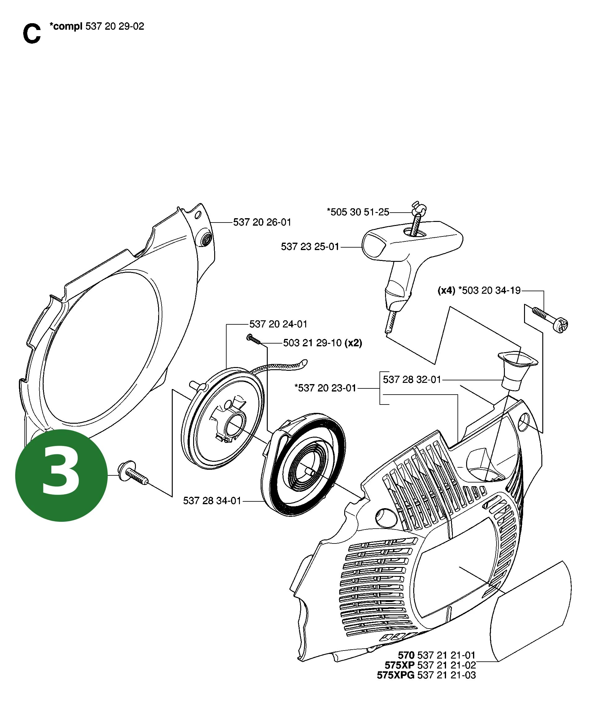 Position im Ersatzteilkatalog