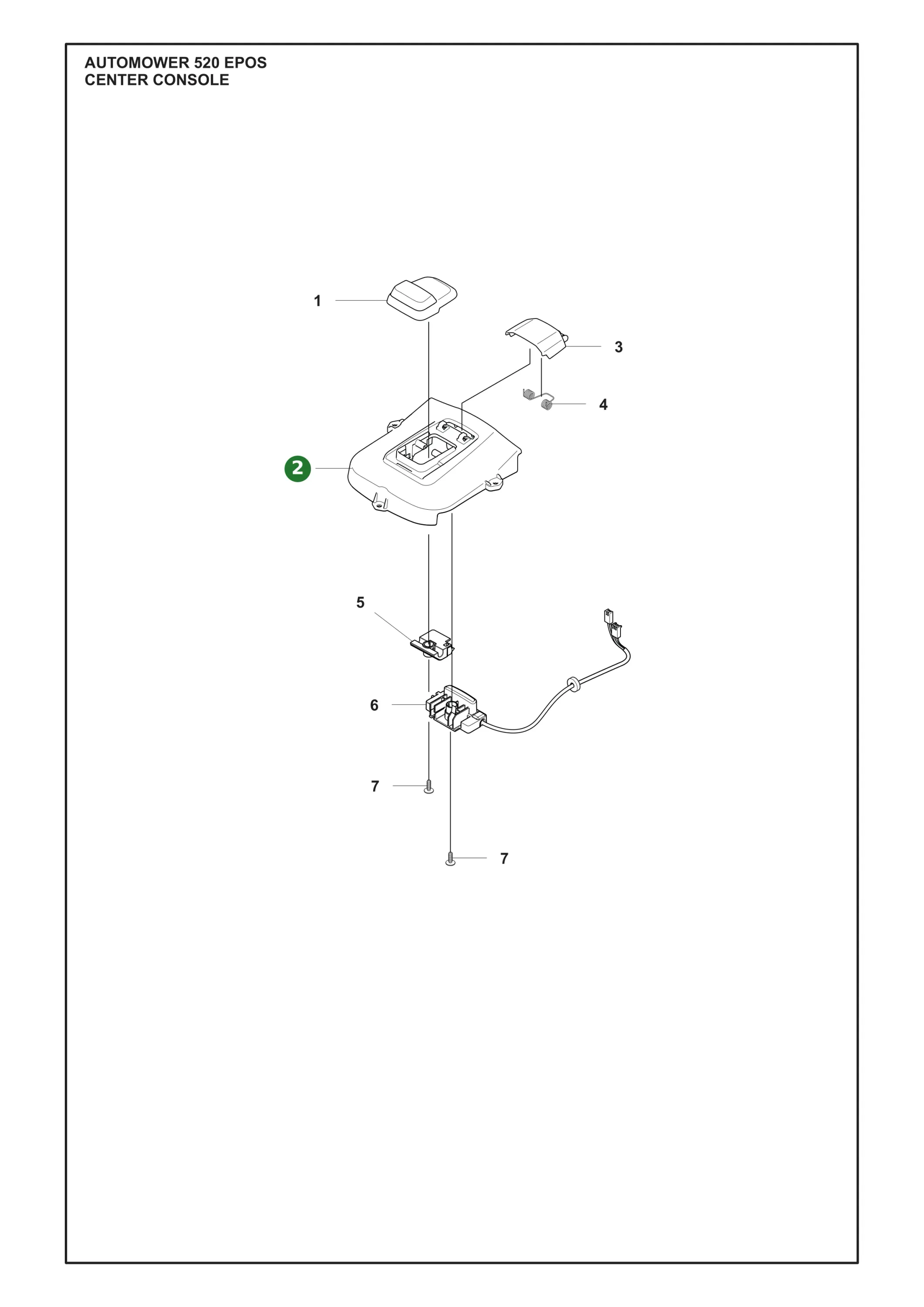 Position im Ersatzteilkatalog