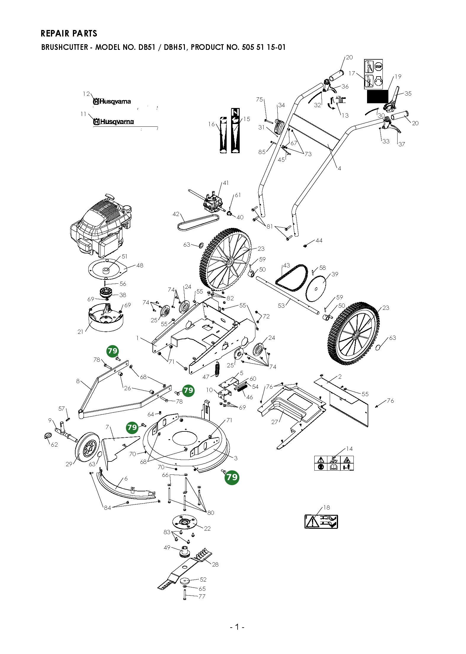 Position im Ersatzteilkatalog
