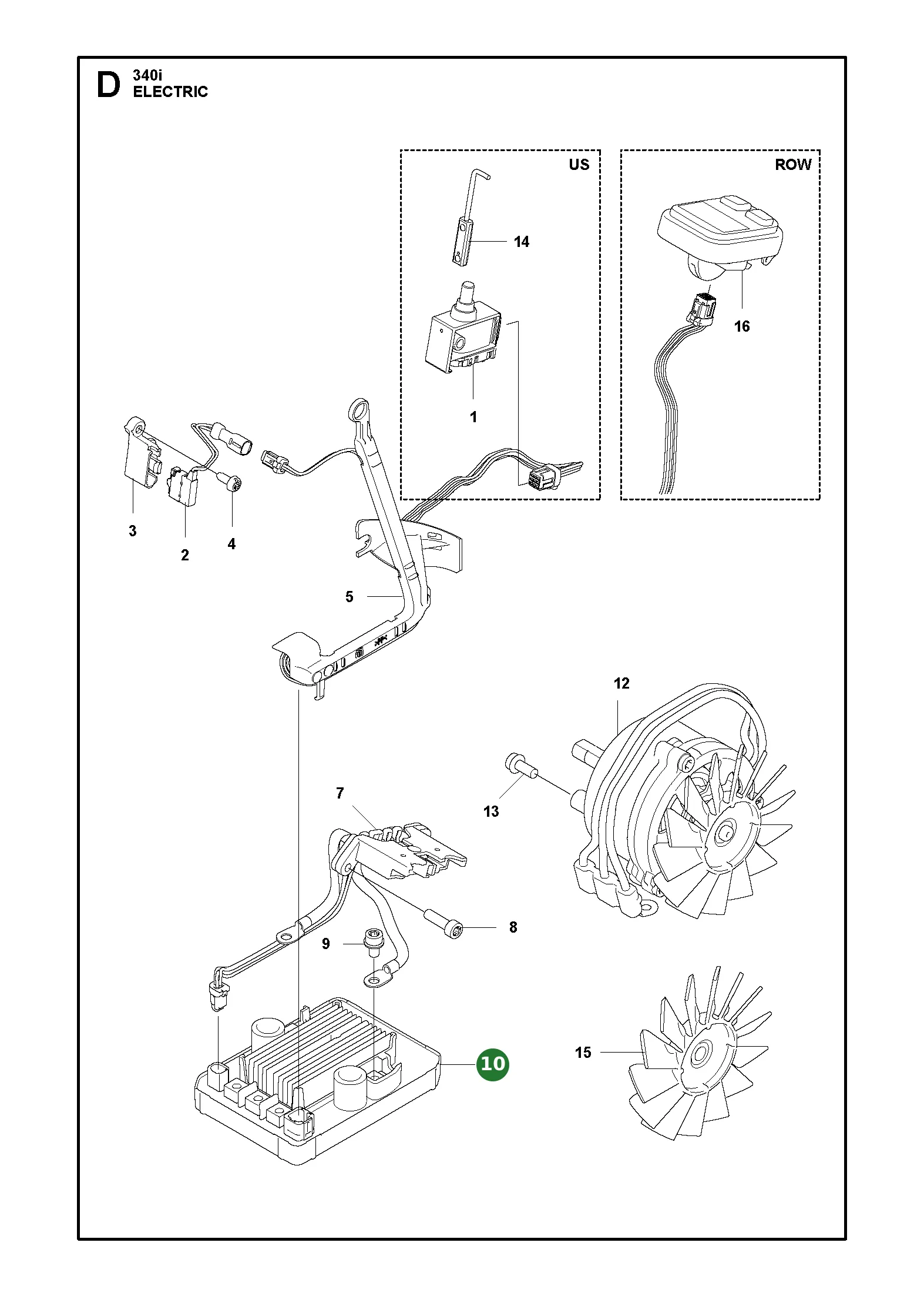 Position im Ersatzteilkatalog