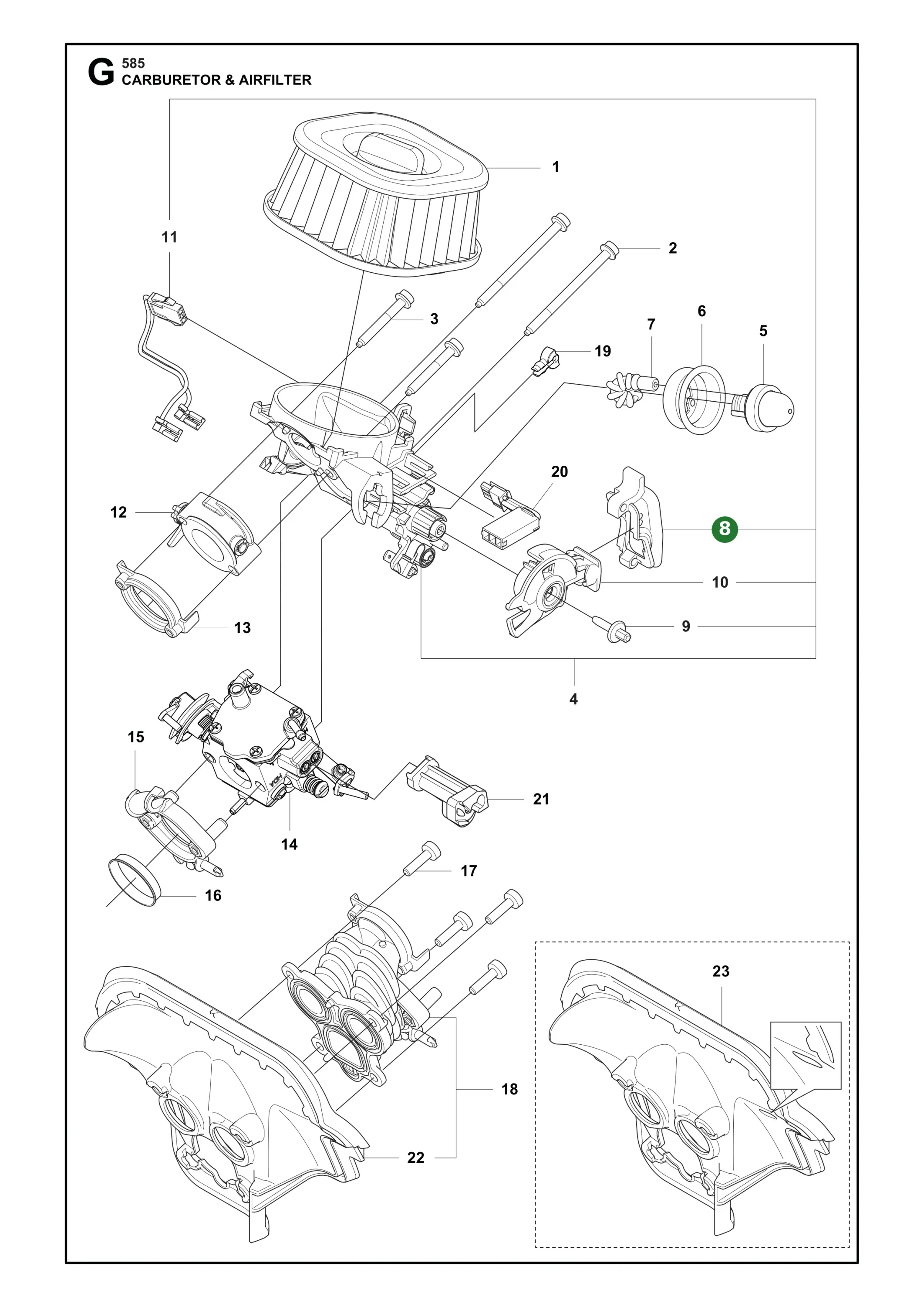 Position im Ersatzteilkatalog