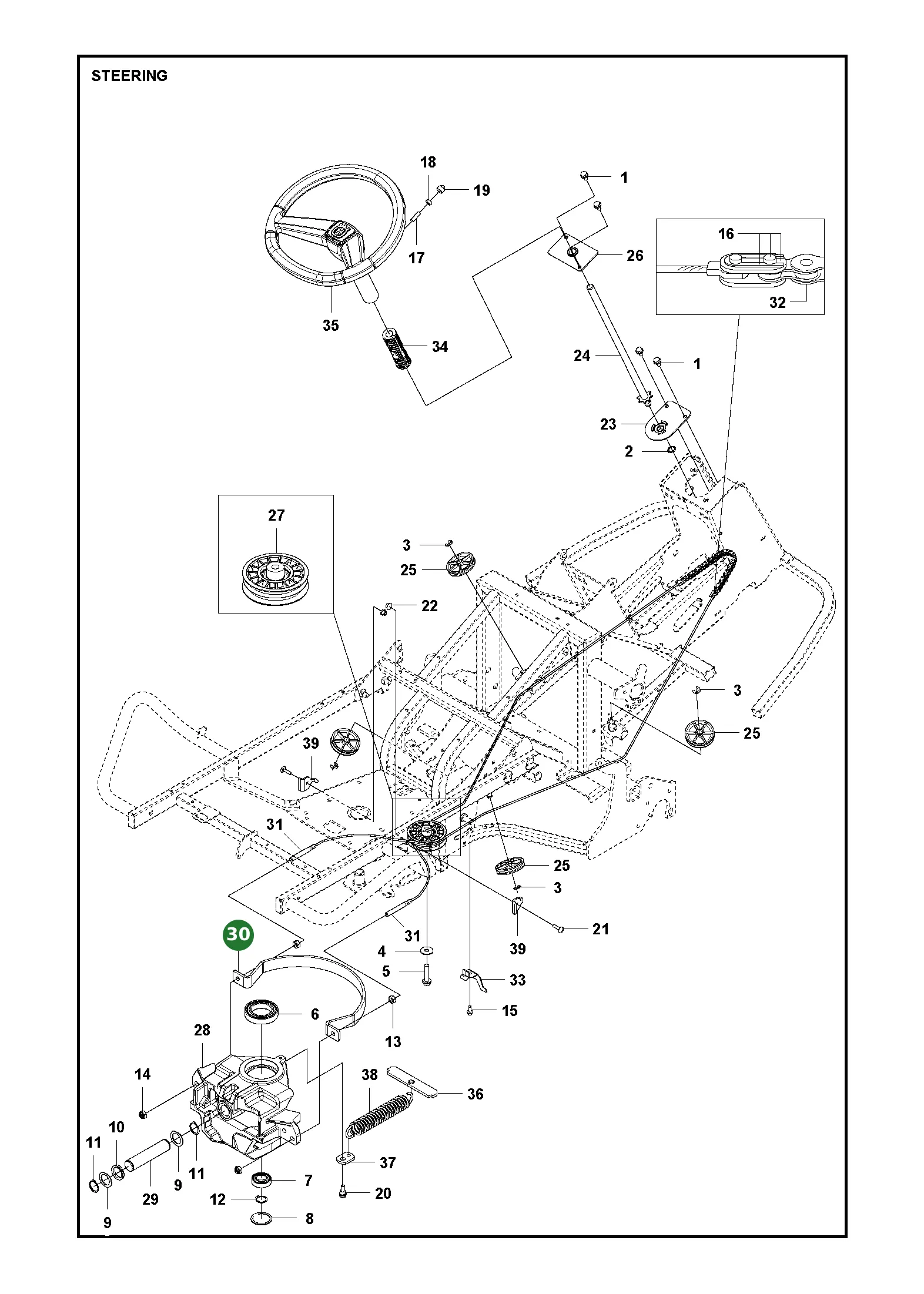 Position im Ersatzteilkatalog