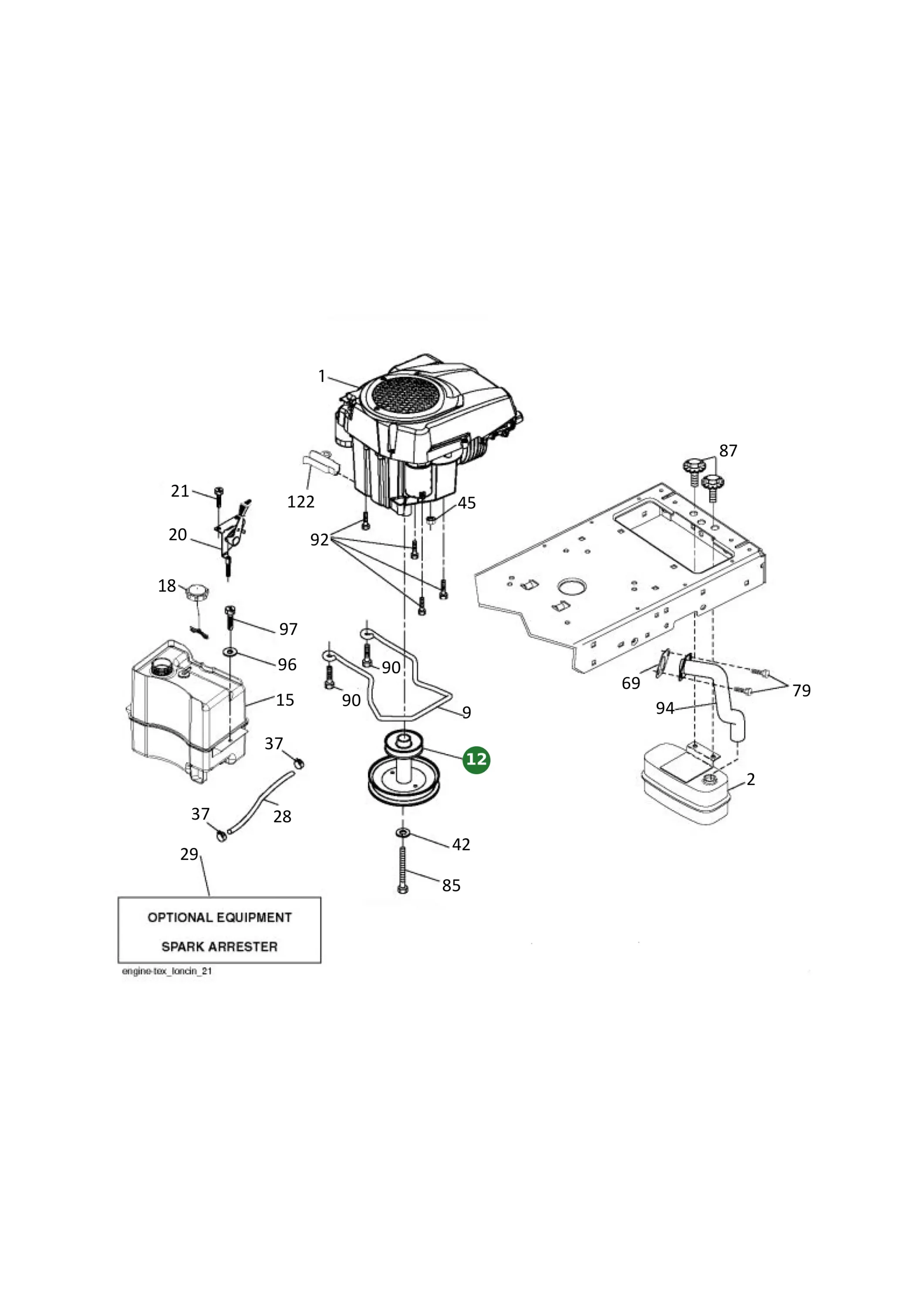 Position im Ersatzteilkatalog