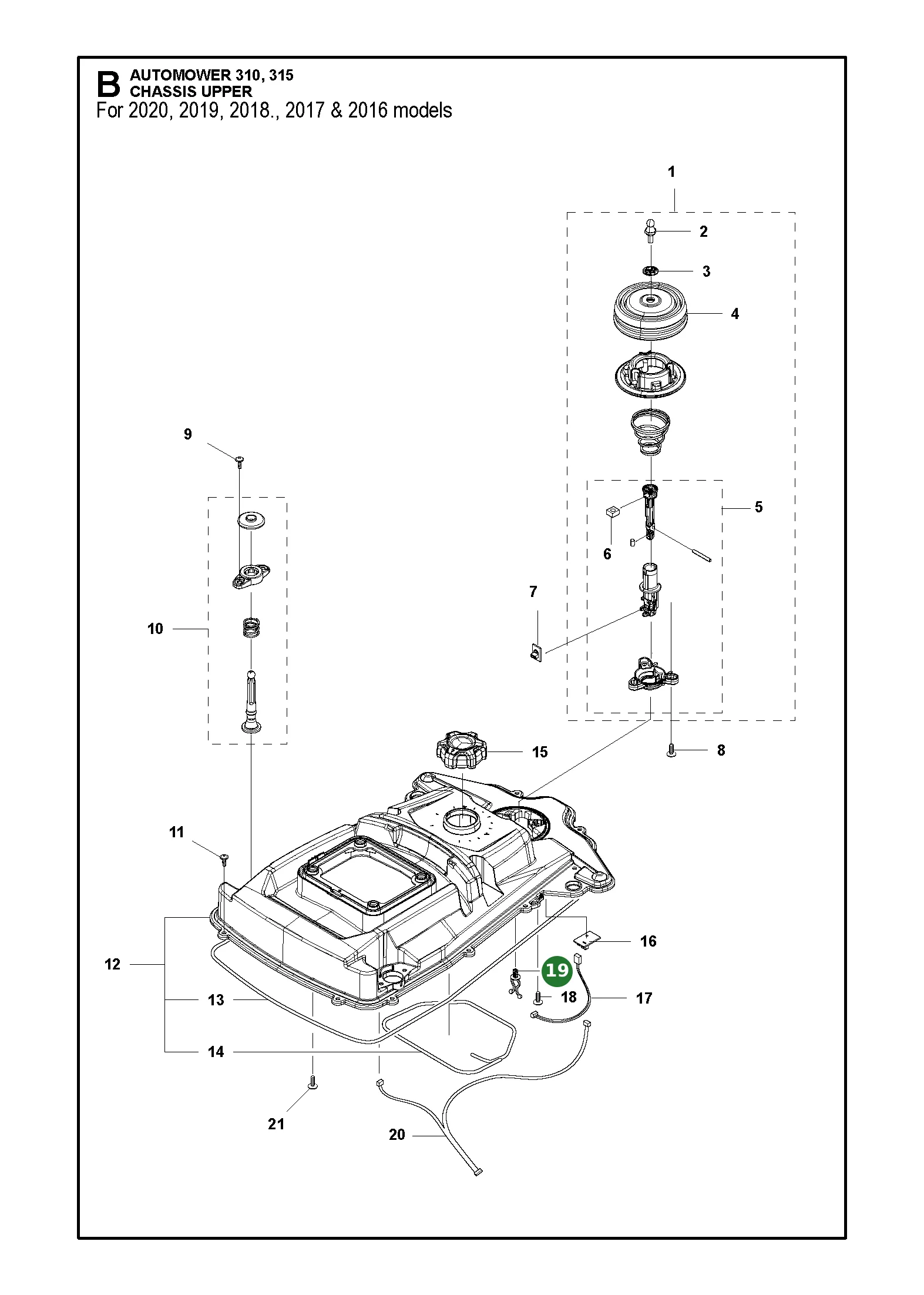 Position im Ersatzteilkatalog