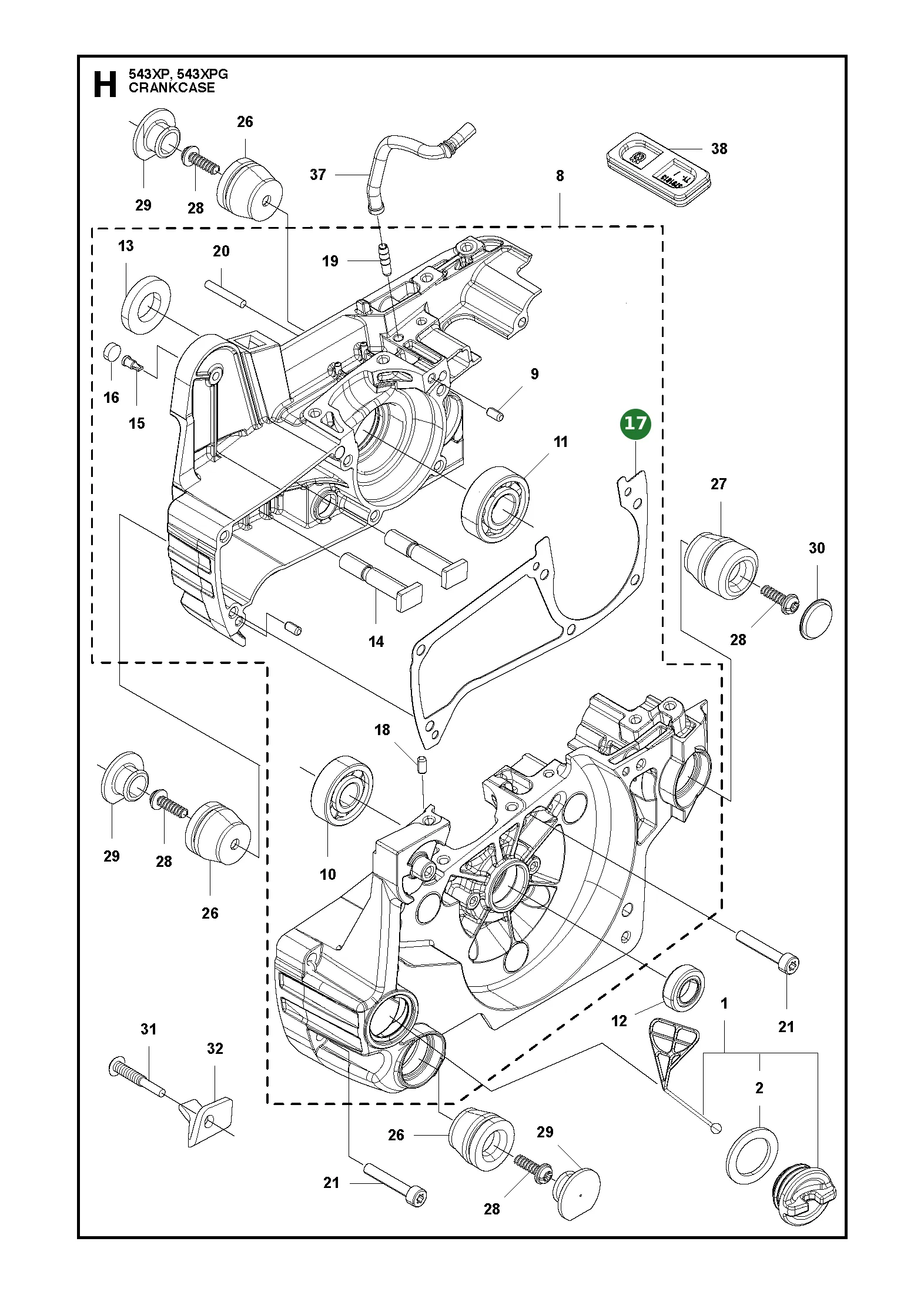 Position im Ersatzteilkatalog