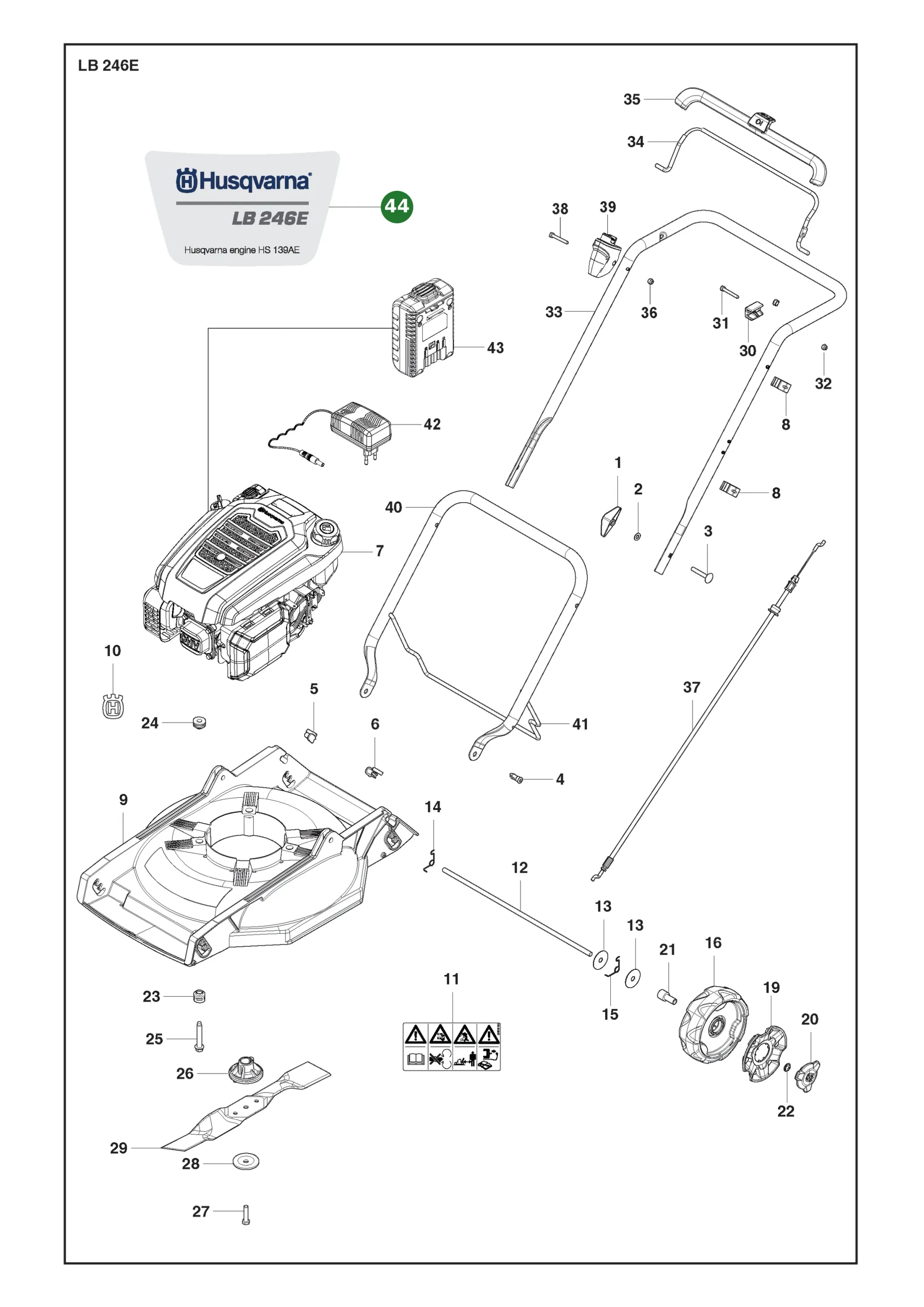Position im Ersatzteilkatalog