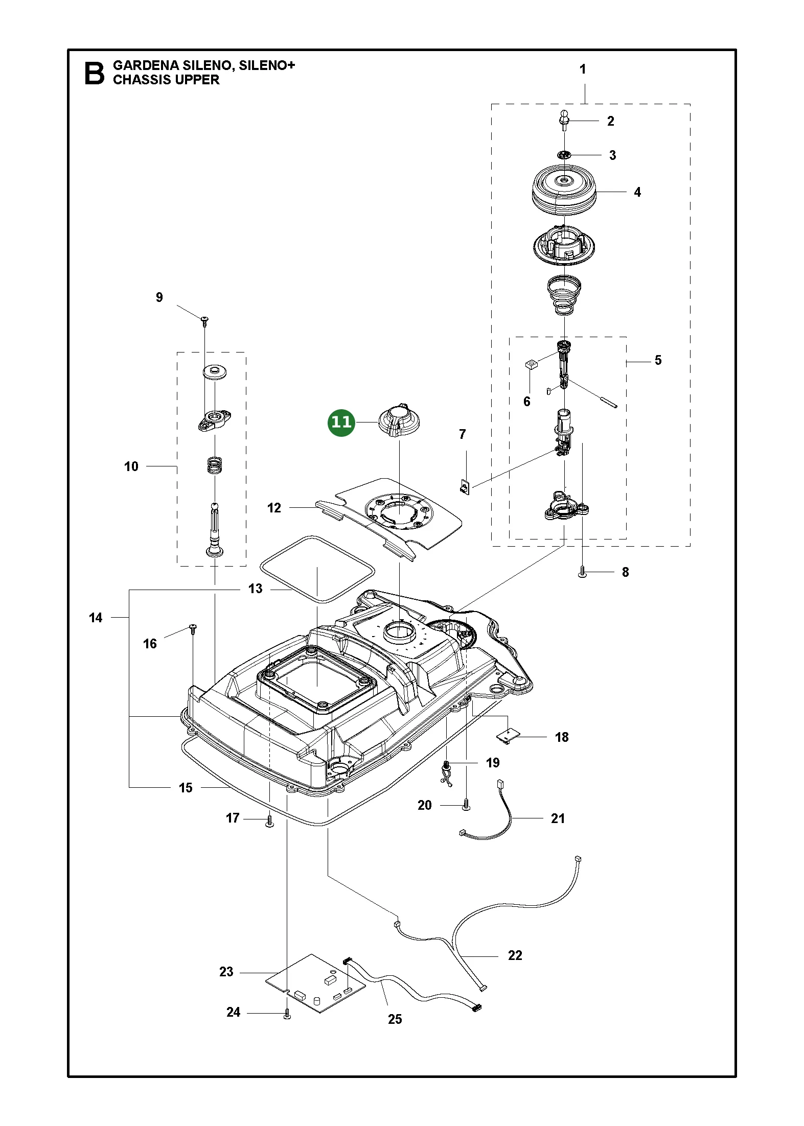 Position im Ersatzteilkatalog