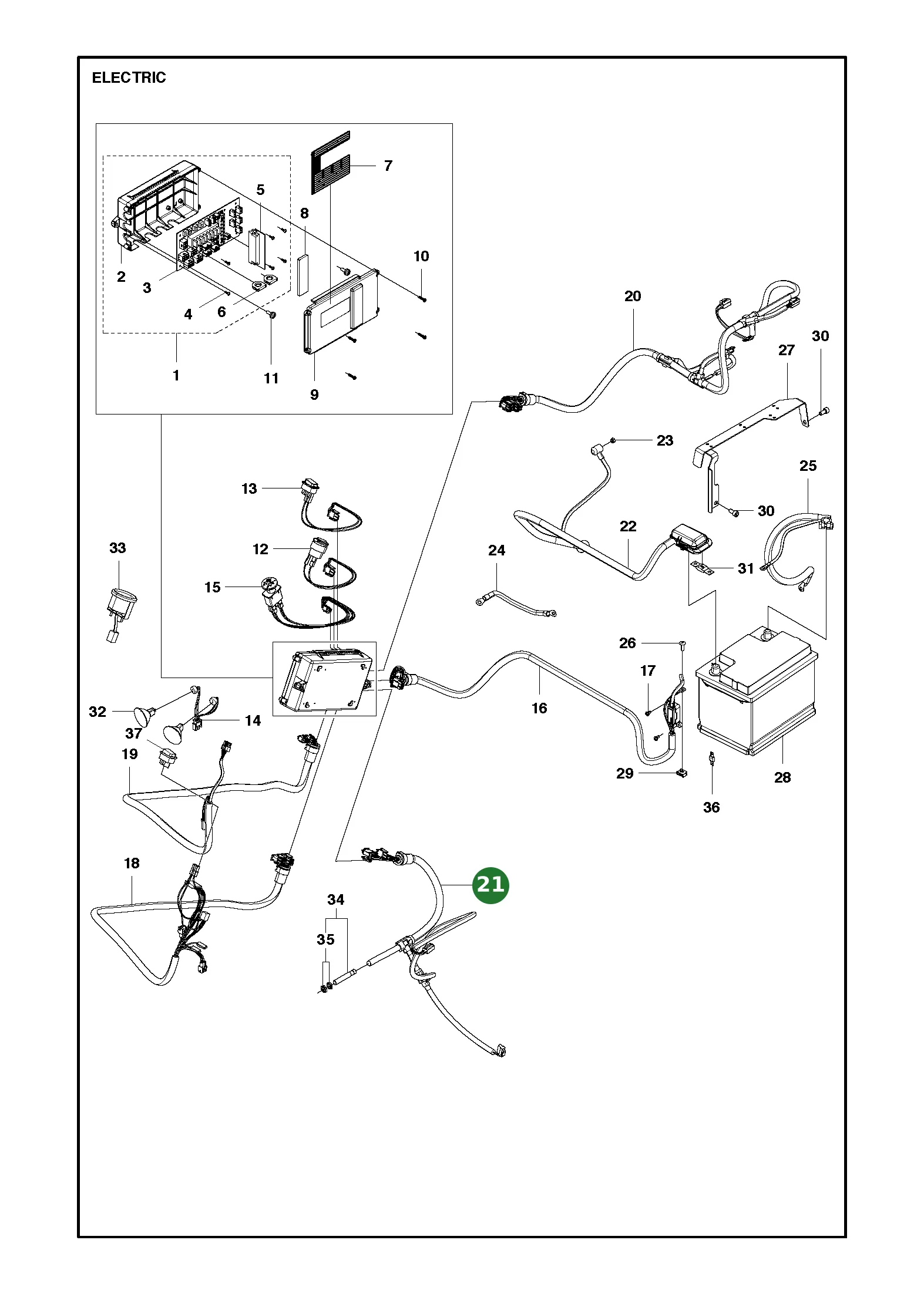 Position im Ersatzteilkatalog