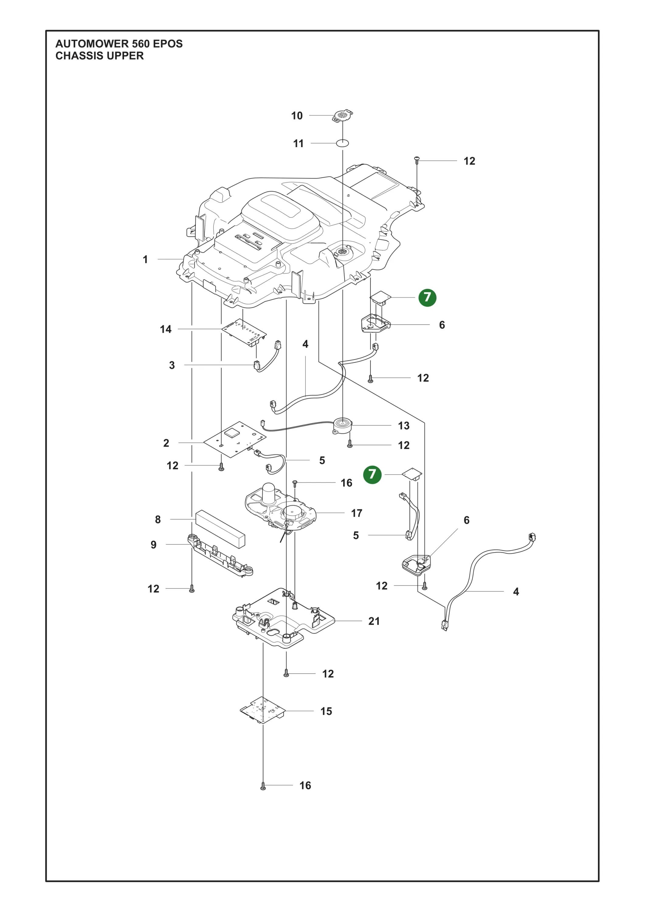 Position im Ersatzteilkatalog