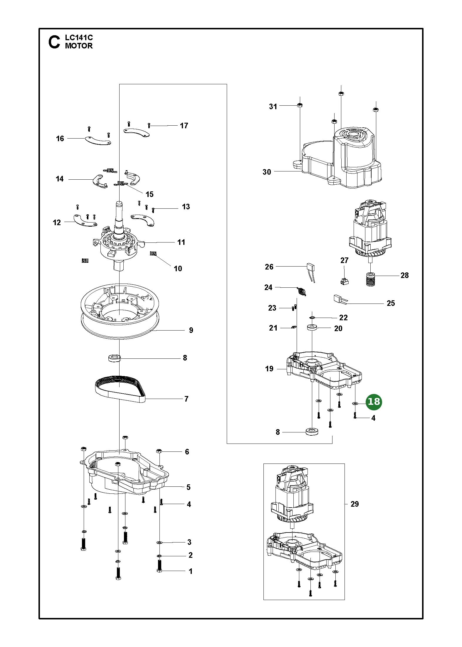 Position im Ersatzteilkatalog
