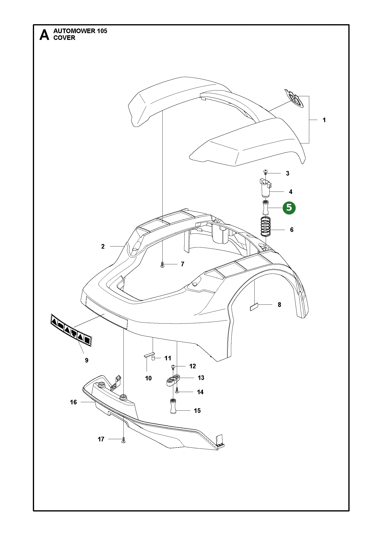 Position im Ersatzteilkatalog