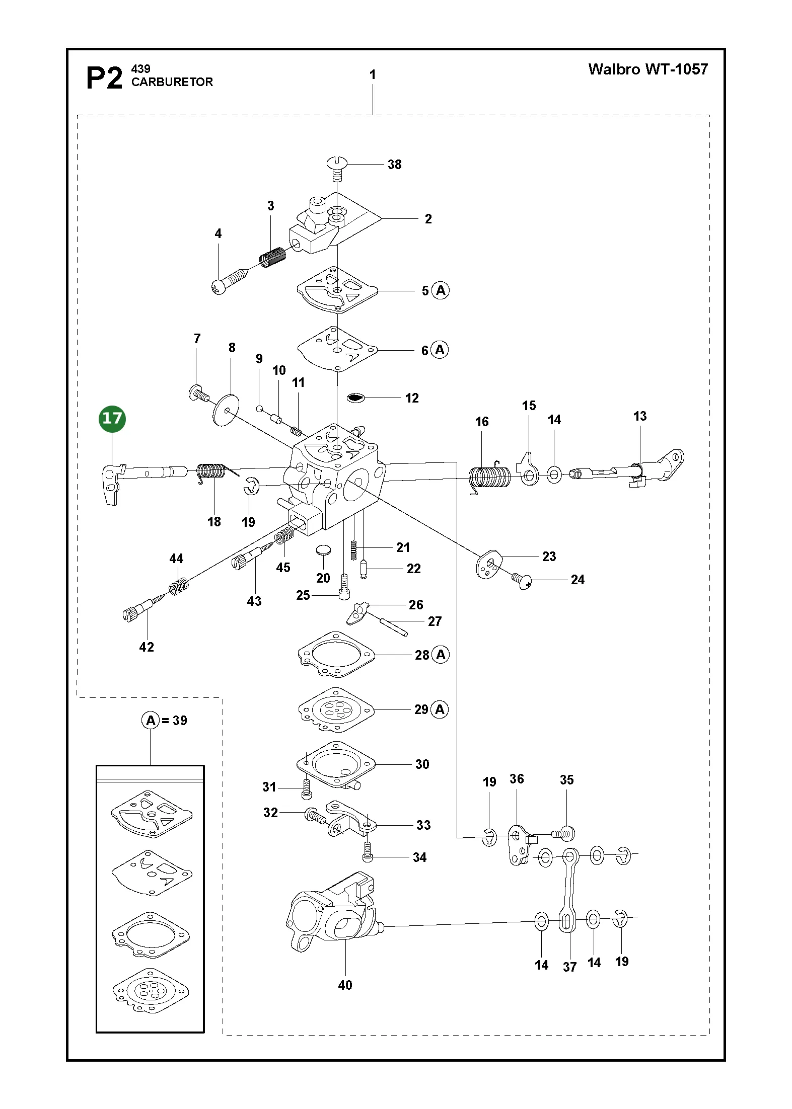 Position im Ersatzteilkatalog