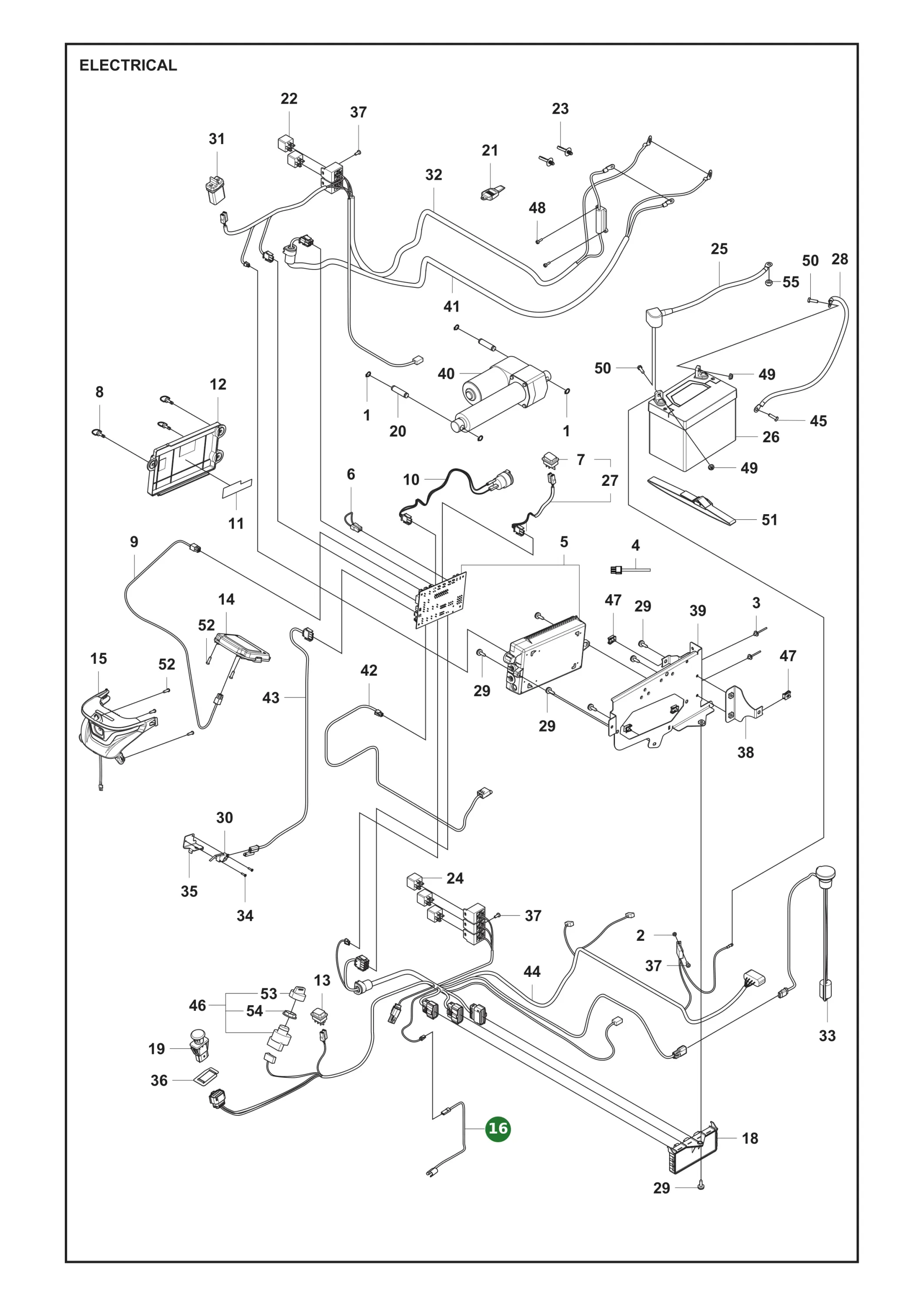 Position im Ersatzteilkatalog