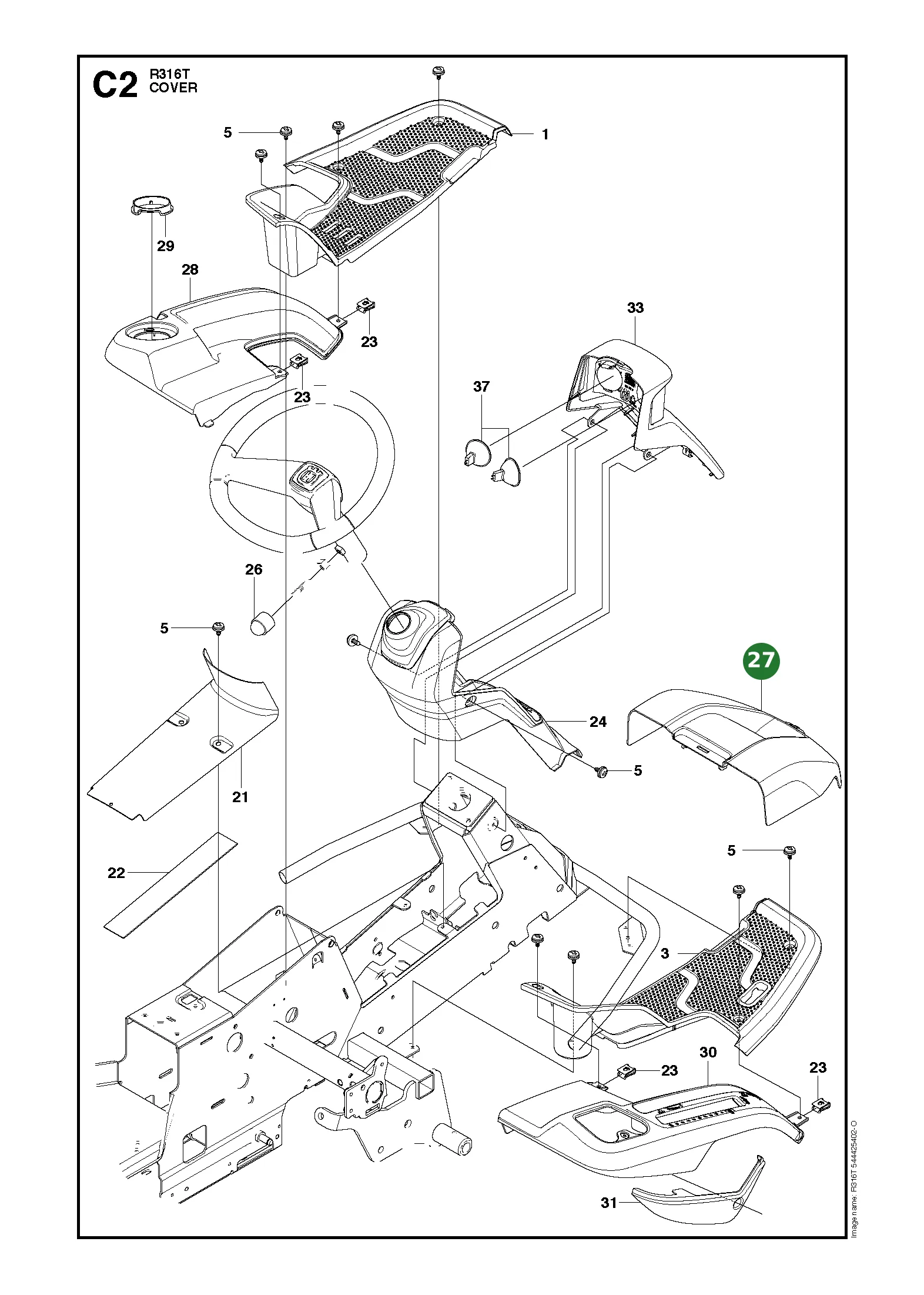 Position im Ersatzteilkatalog