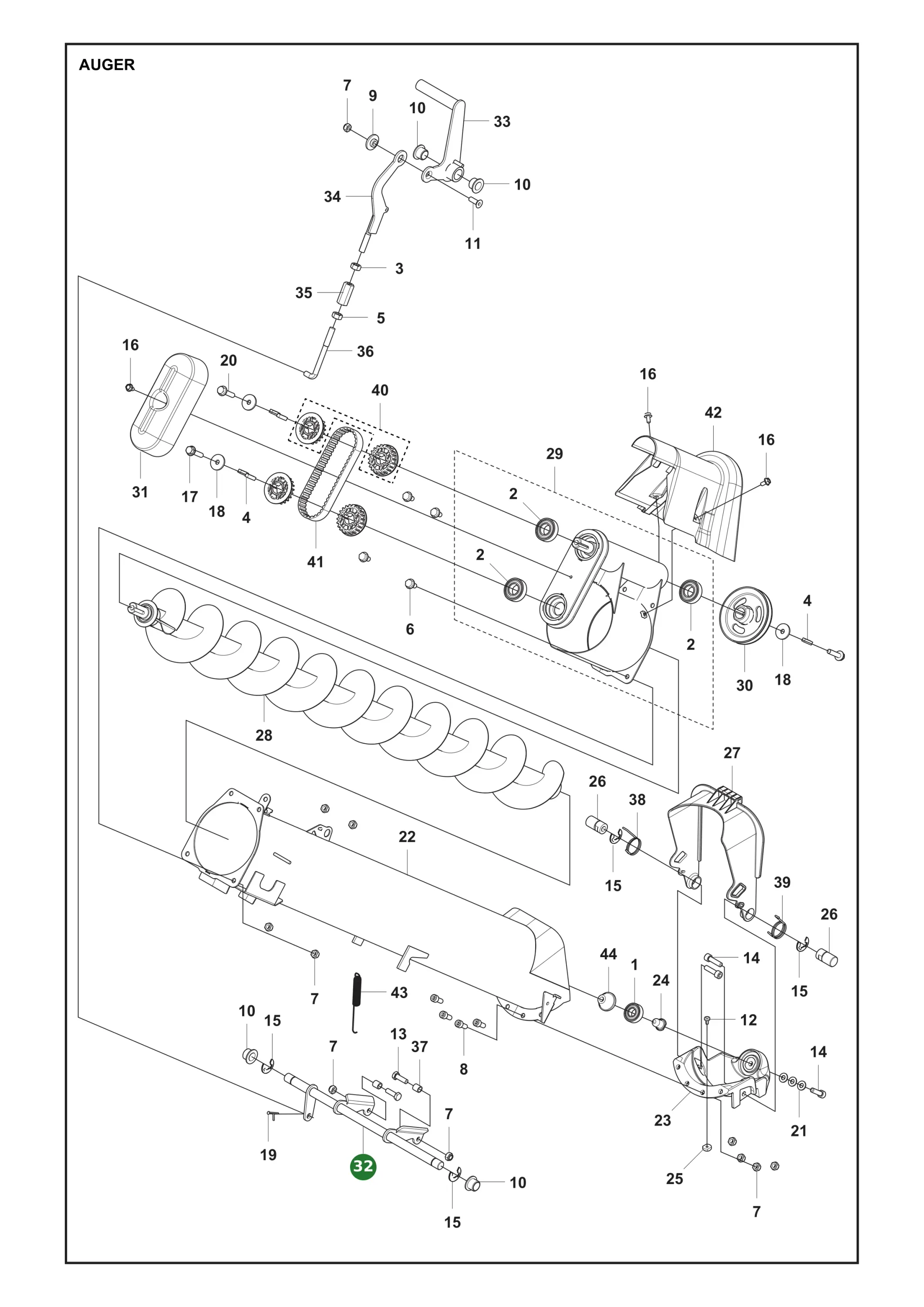 Position im Ersatzteilkatalog
