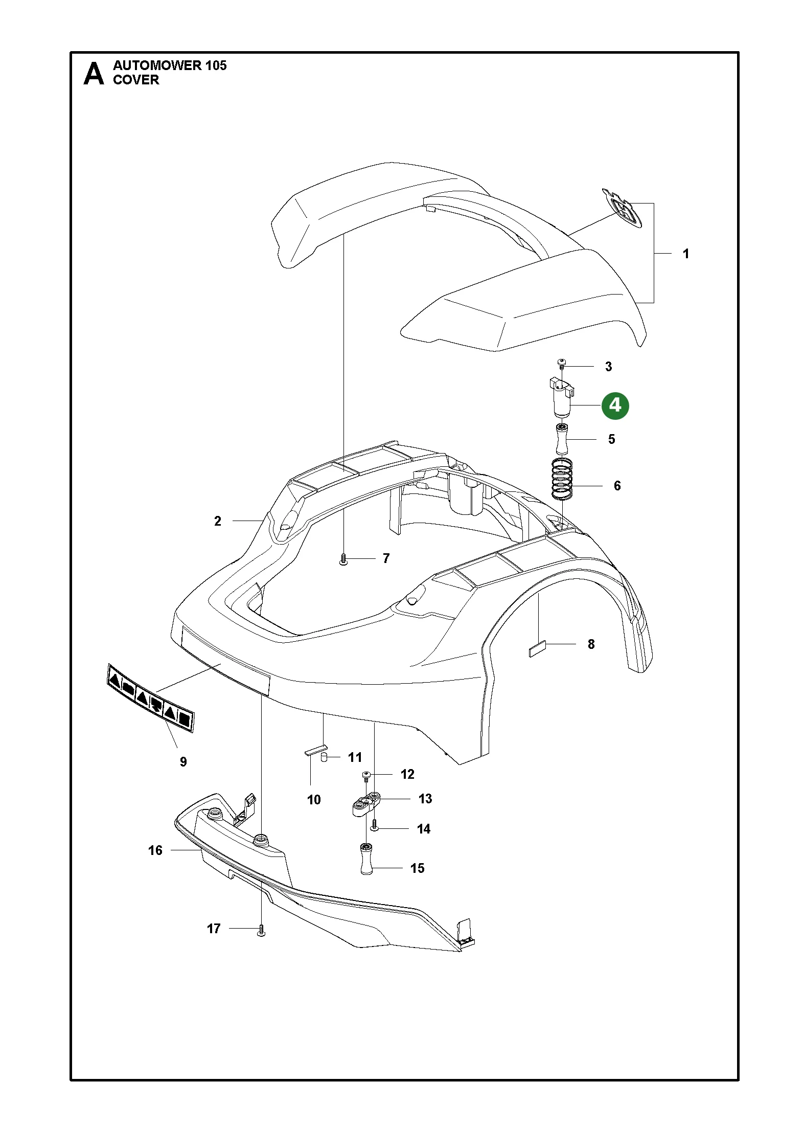 Position im Ersatzteilkatalog