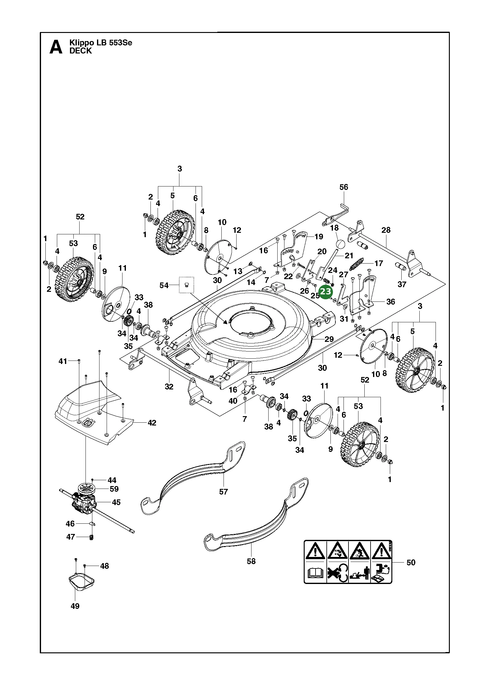 Position im Ersatzteilkatalog