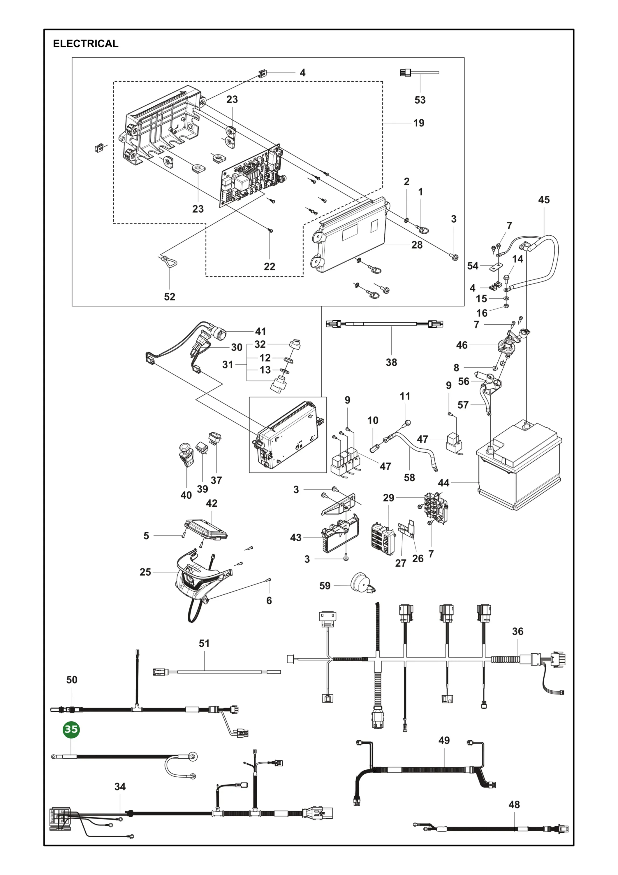 Position im Ersatzteilkatalog