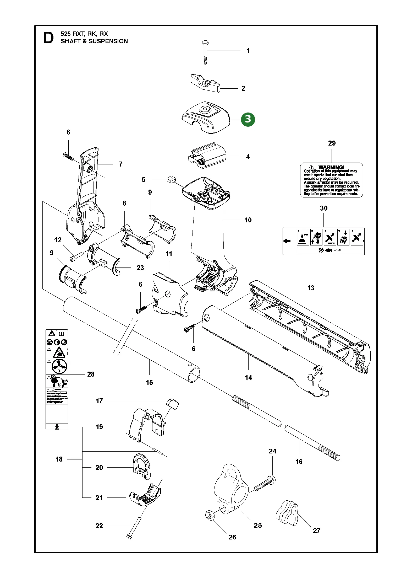 Position im Ersatzteilkatalog