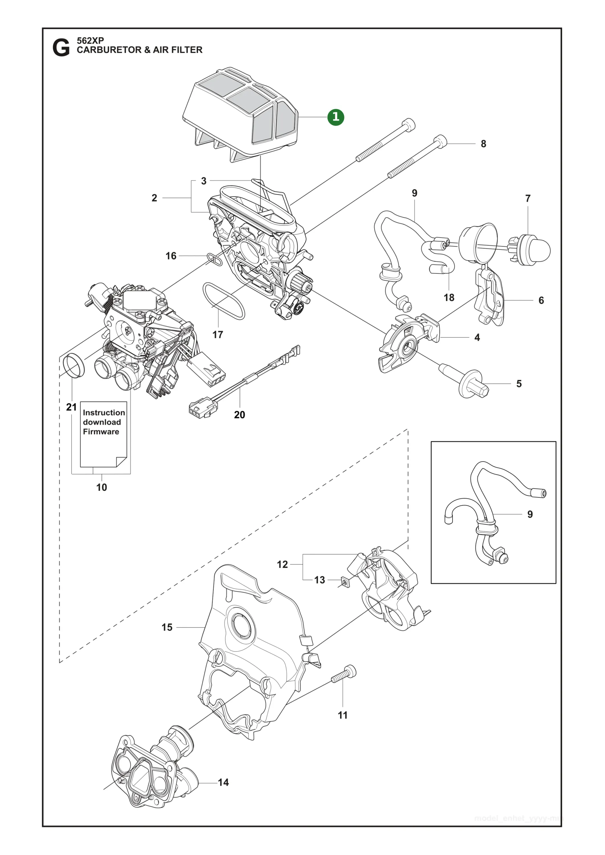 Position im Ersatzteilkatalog