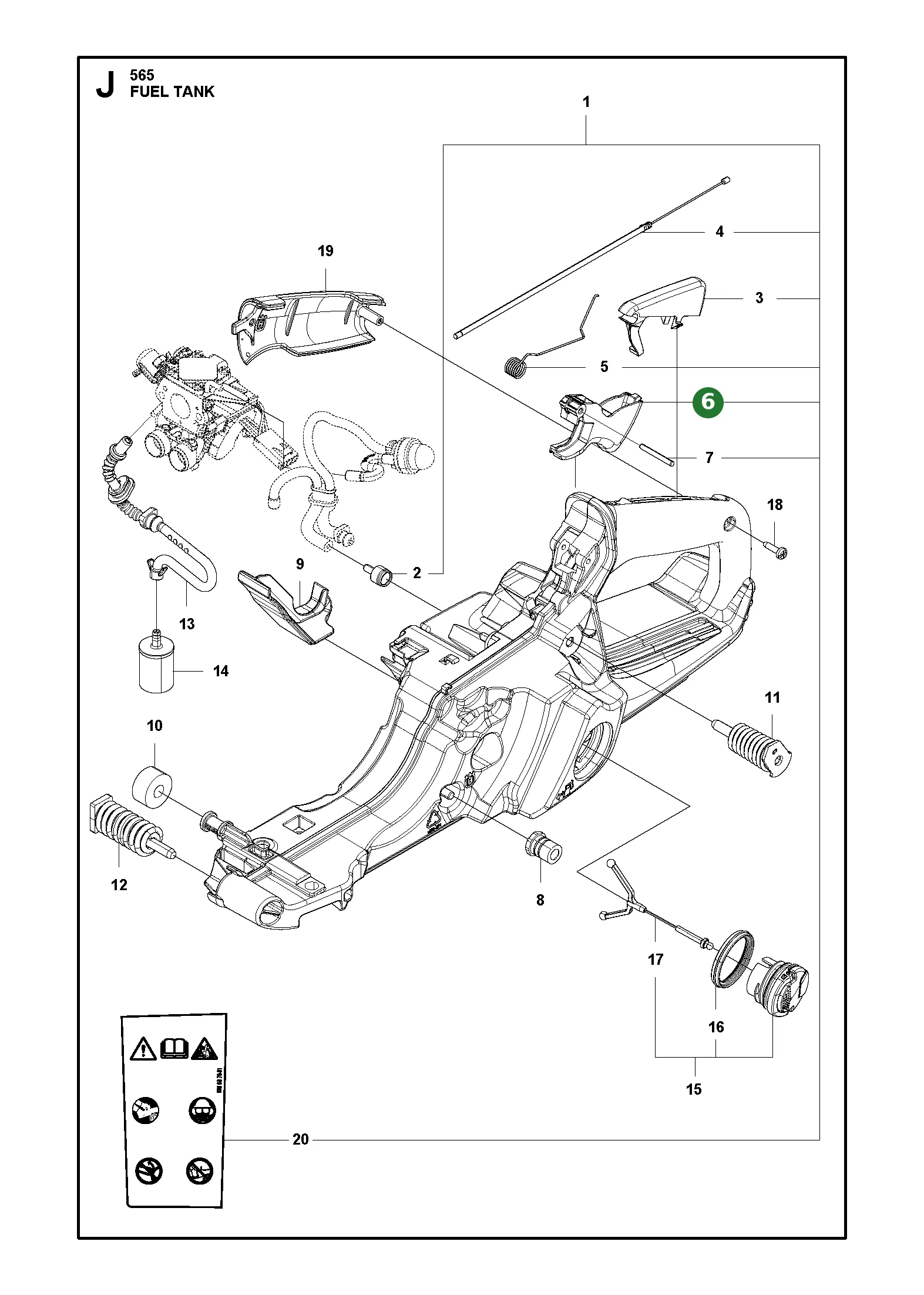 Position im Ersatzteilkatalog