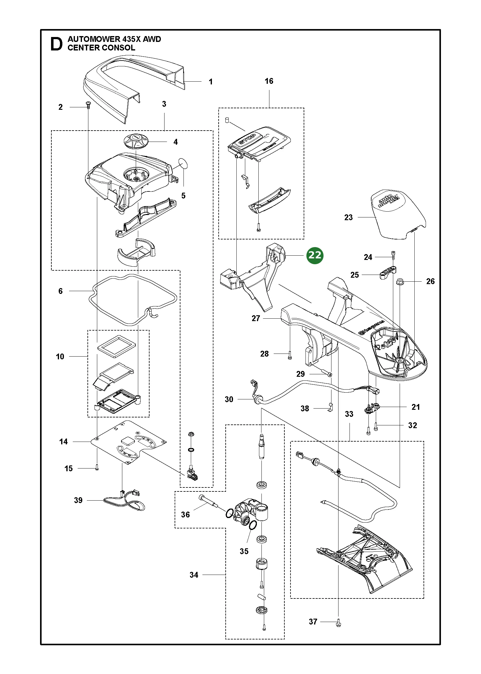 Position im Ersatzteilkatalog