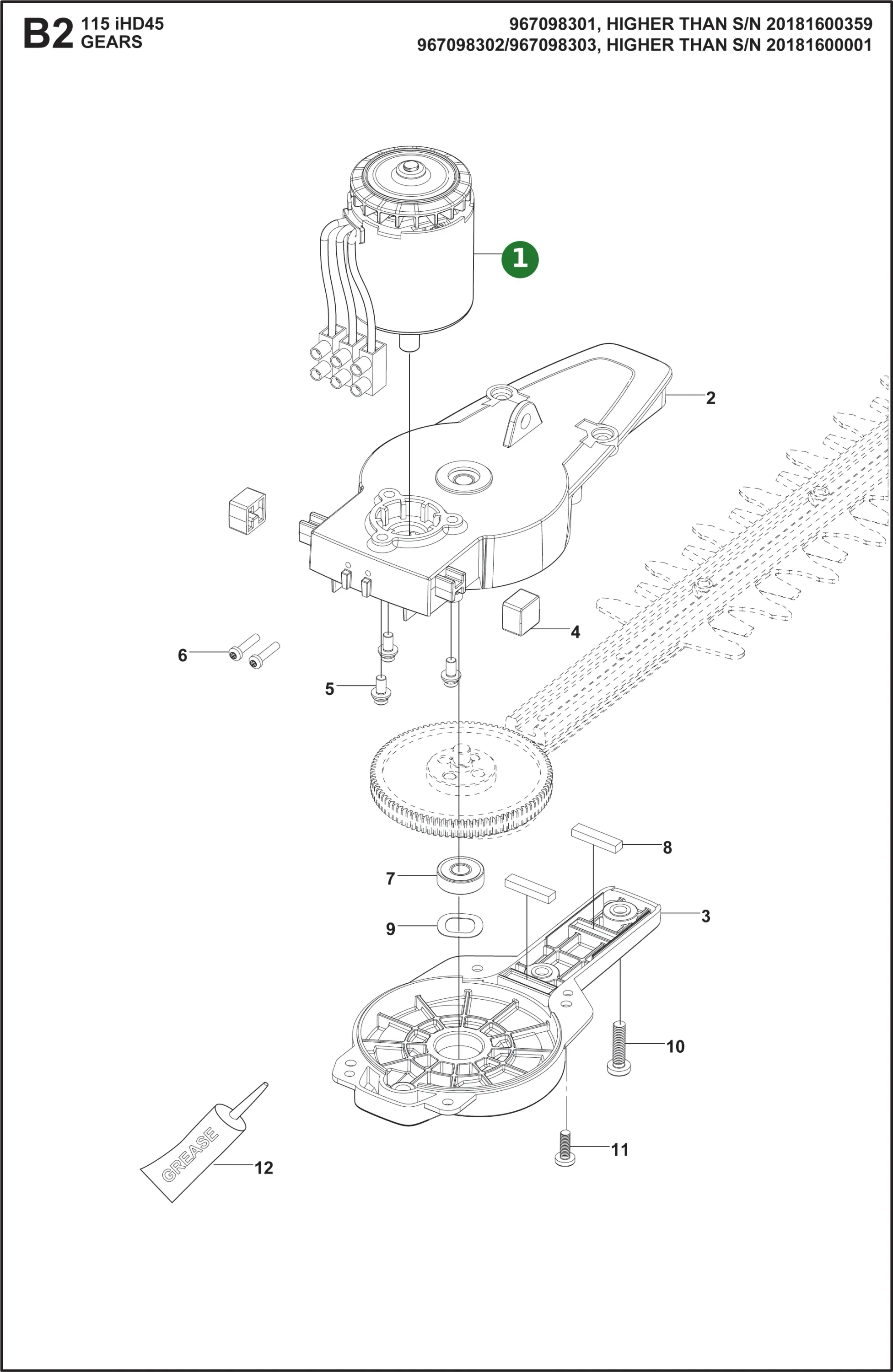 Position im Ersatzteilkatalog