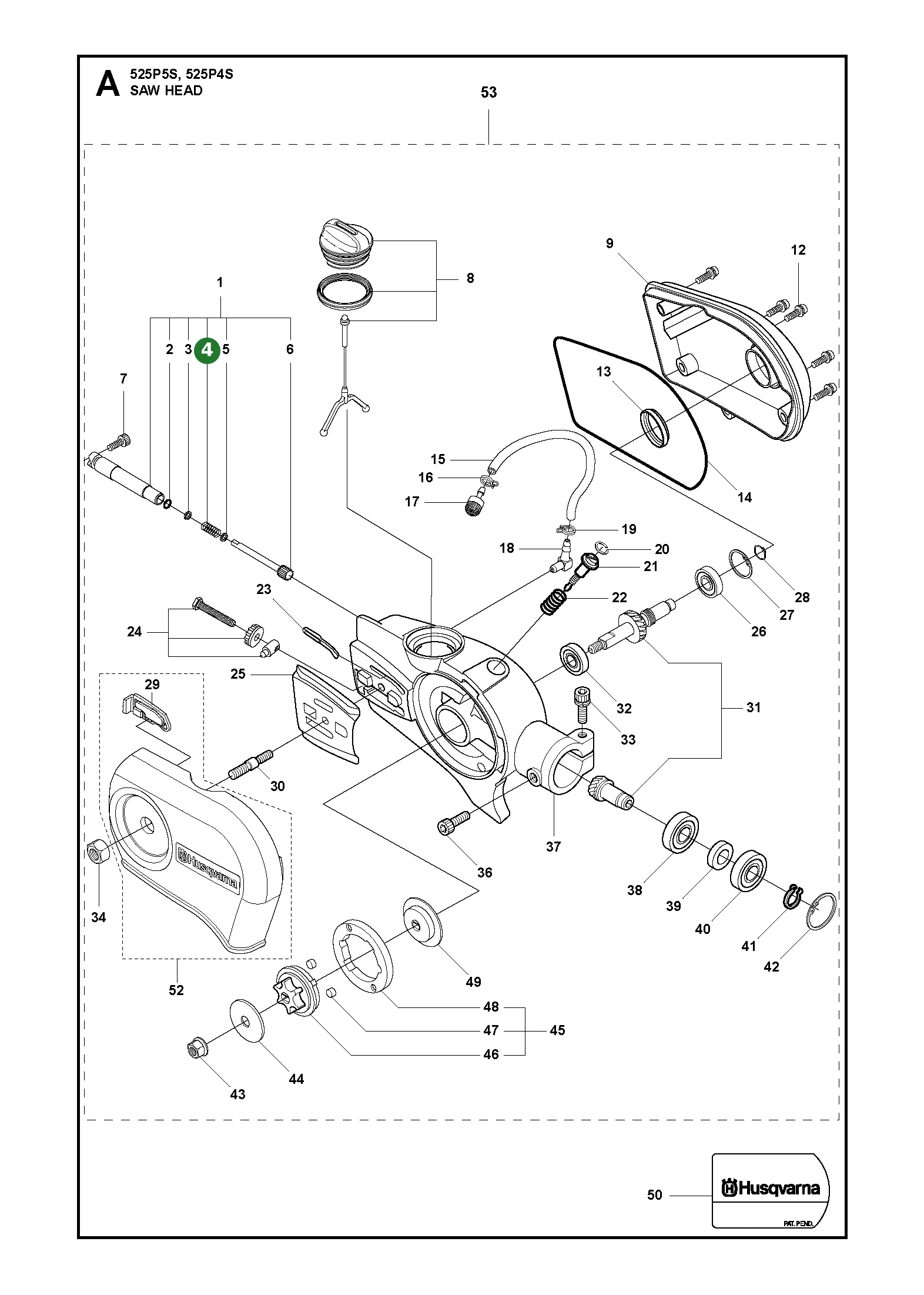 Position im Ersatzteilkatalog