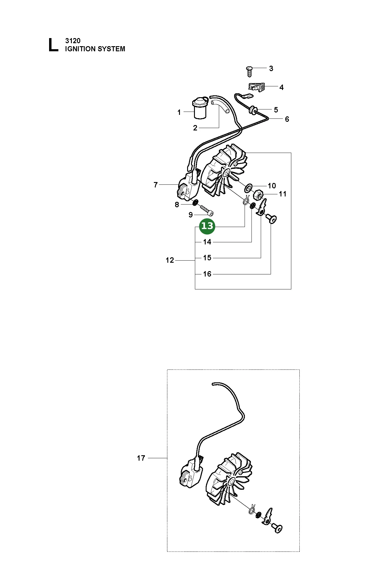 Position im Ersatzteilkatalog