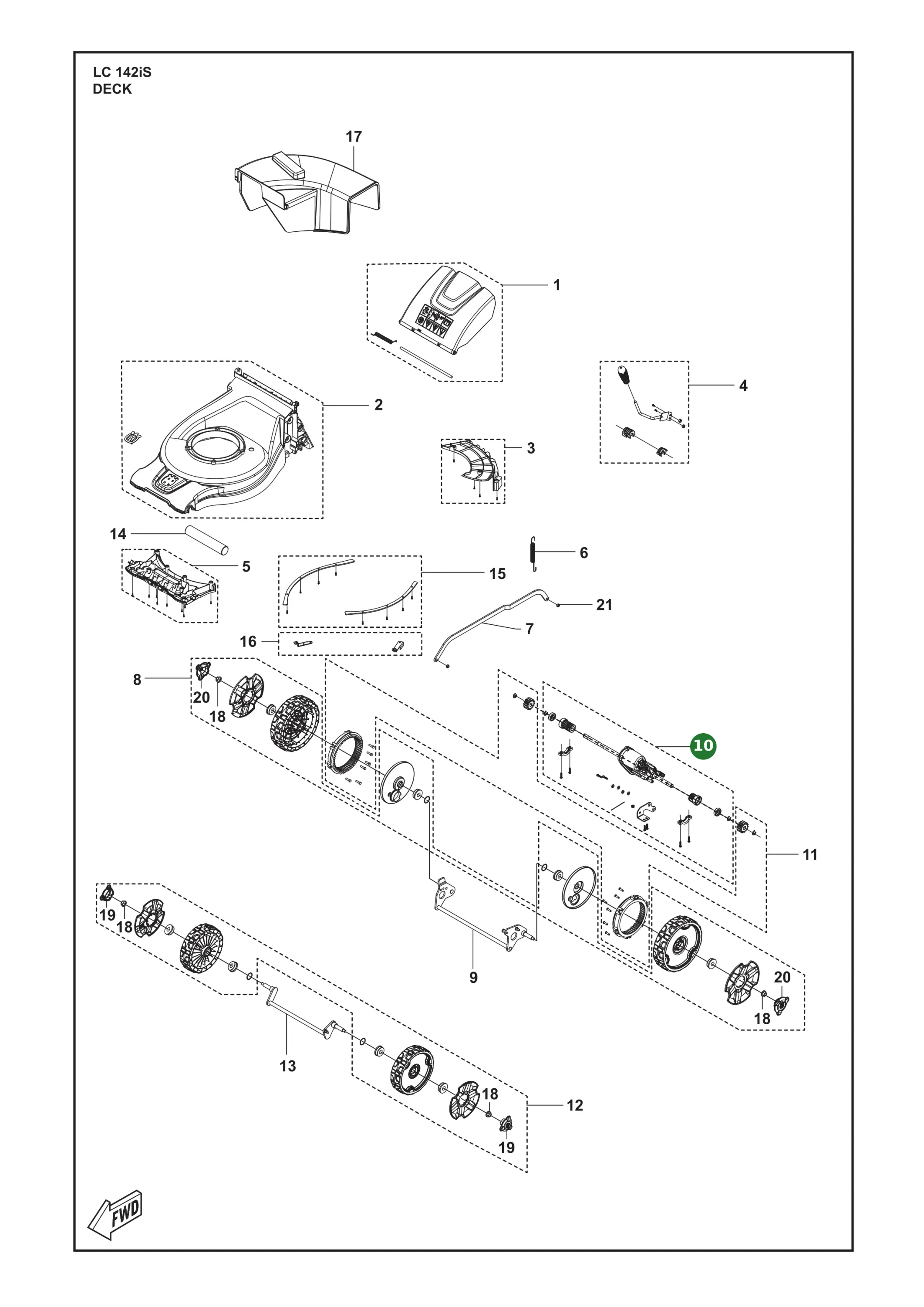 Position im Ersatzteilkatalog