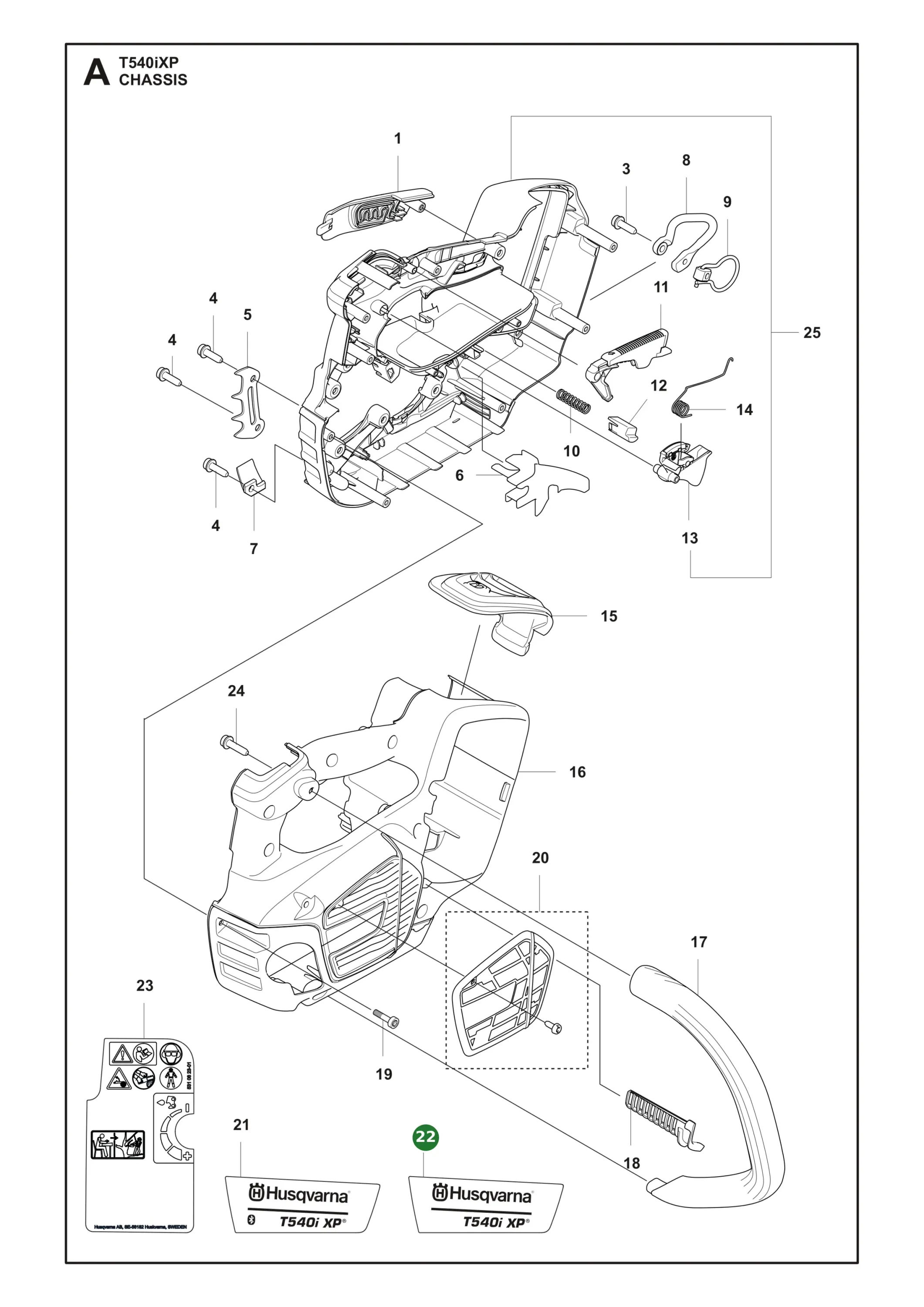 Position im Ersatzteilkatalog