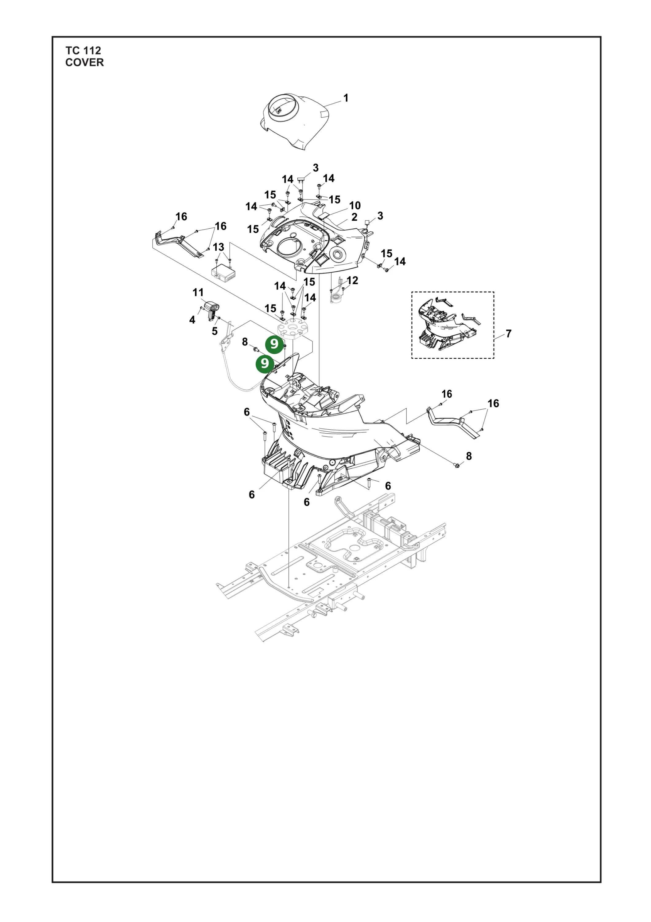 Position im Ersatzteilkatalog