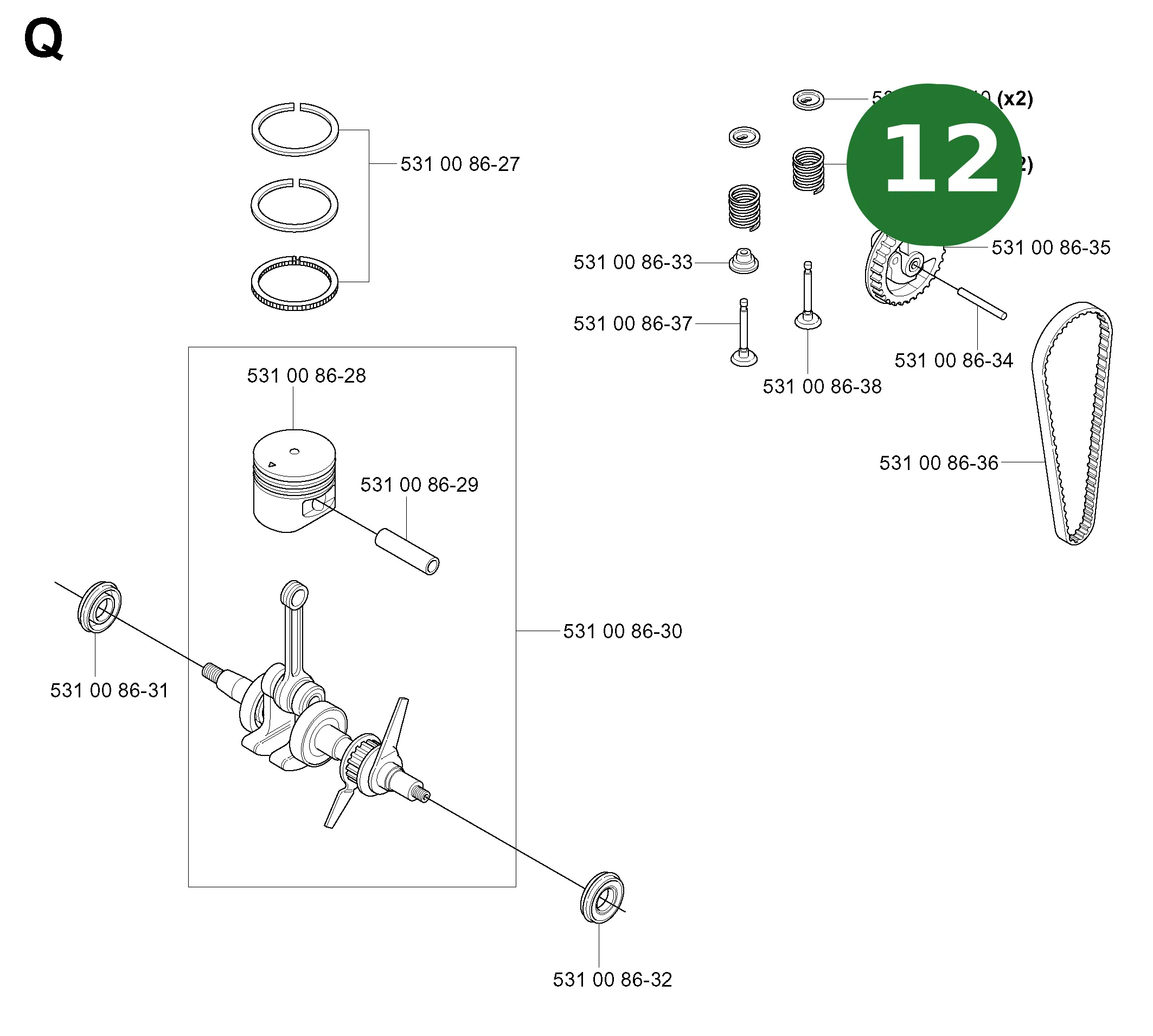 Position im Ersatzteilkatalog