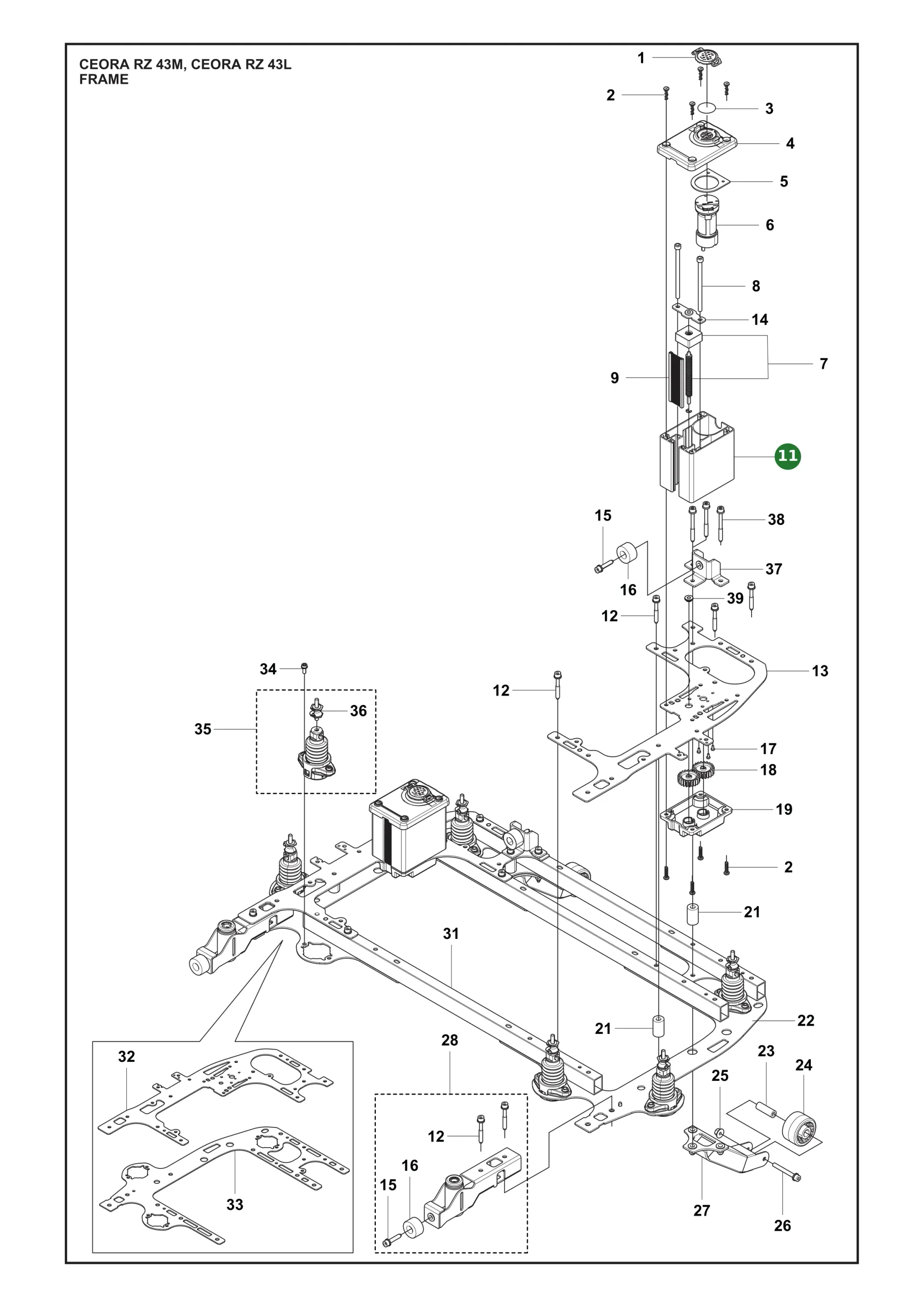 Position im Ersatzteilkatalog