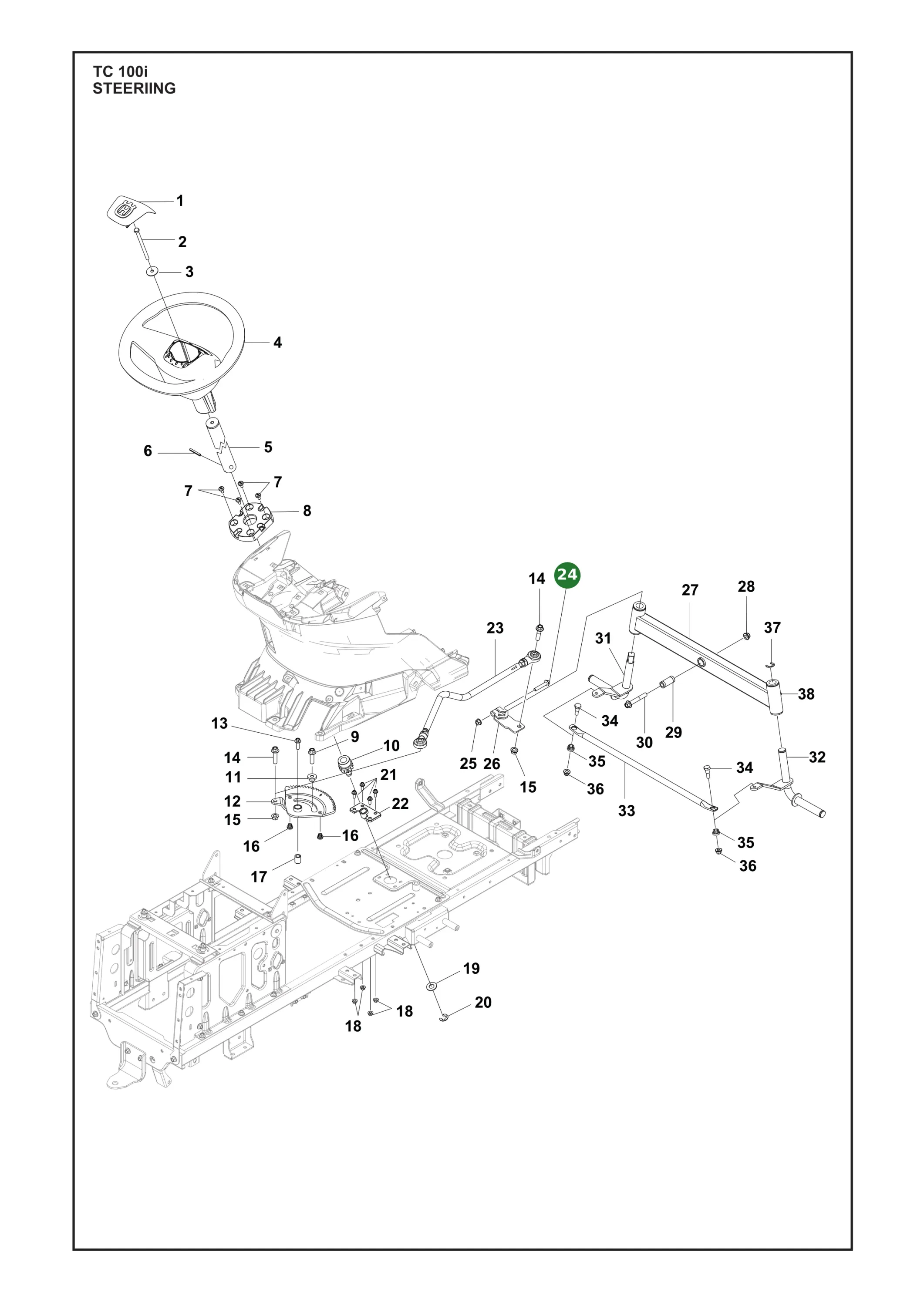 Position im Ersatzteilkatalog