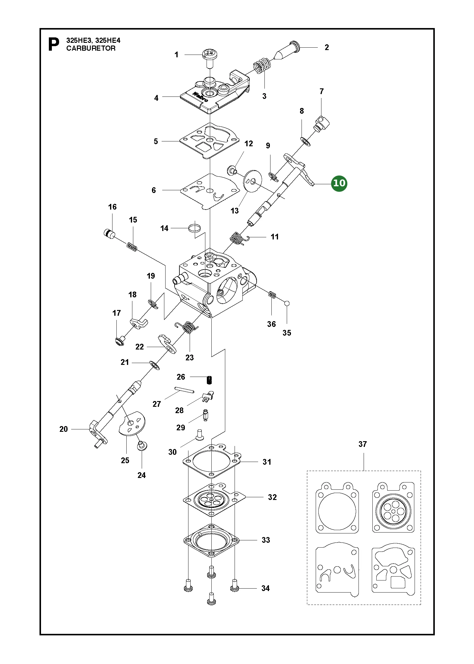 Position im Ersatzteilkatalog