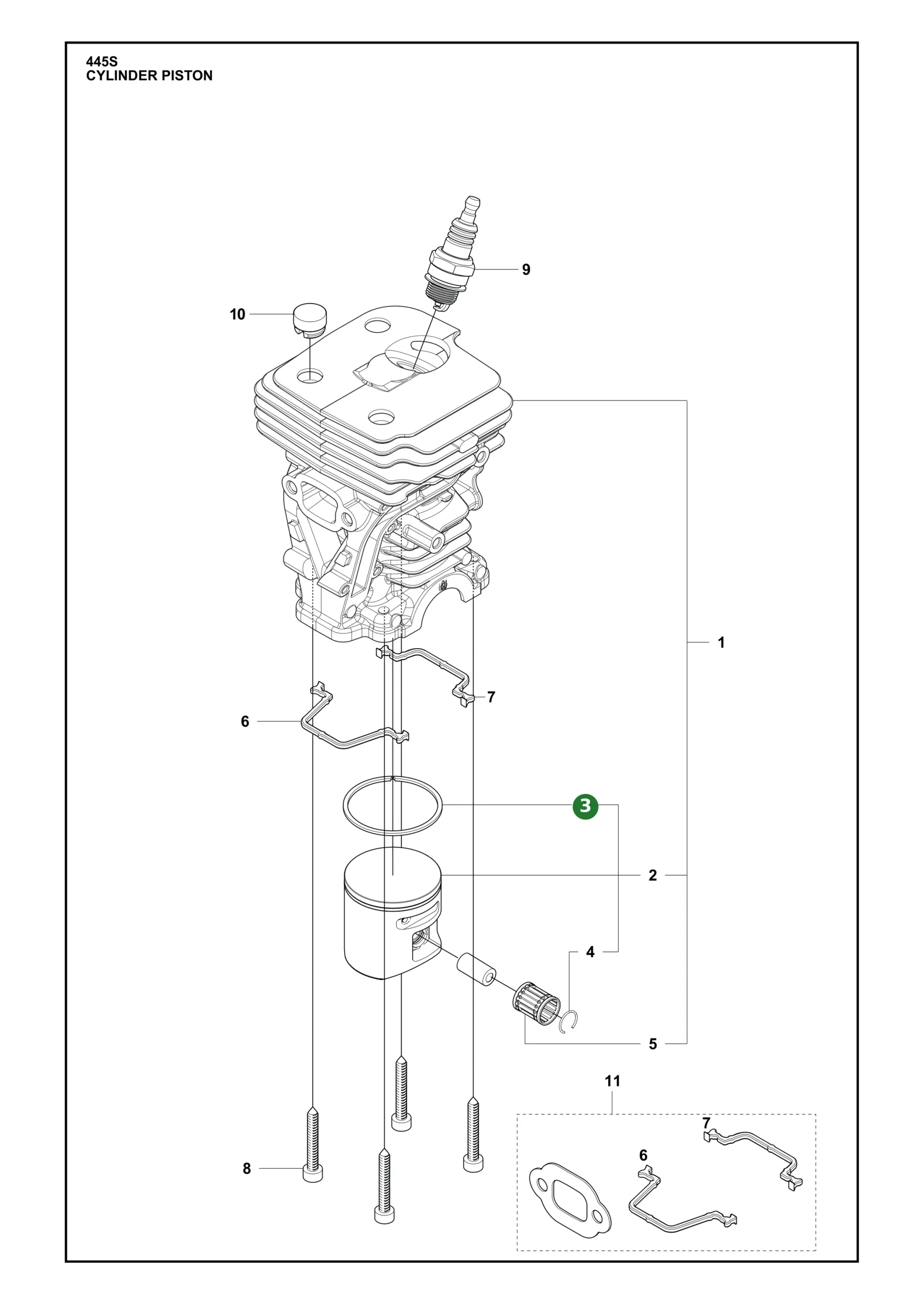 Position im Ersatzteilkatalog