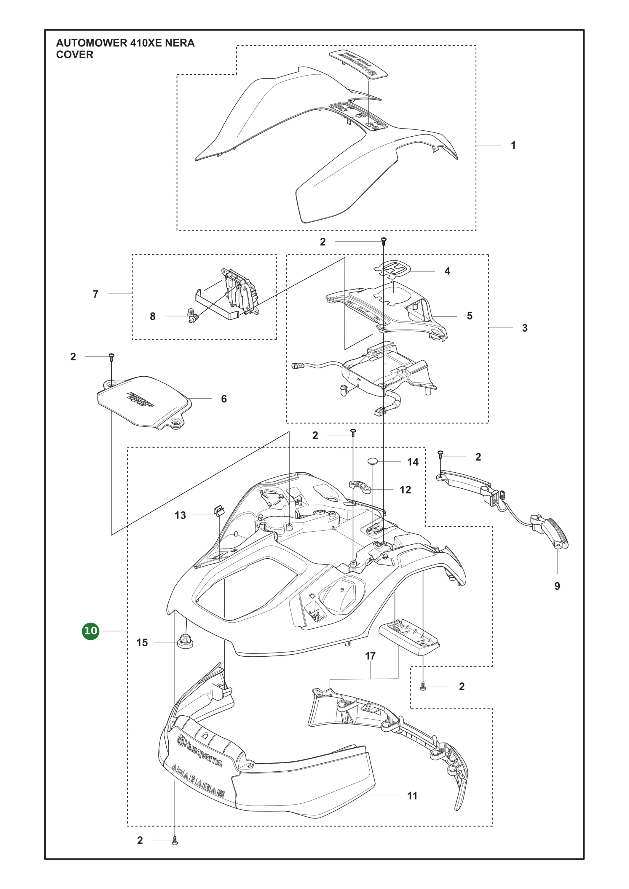 Position im Ersatzteilkatalog
