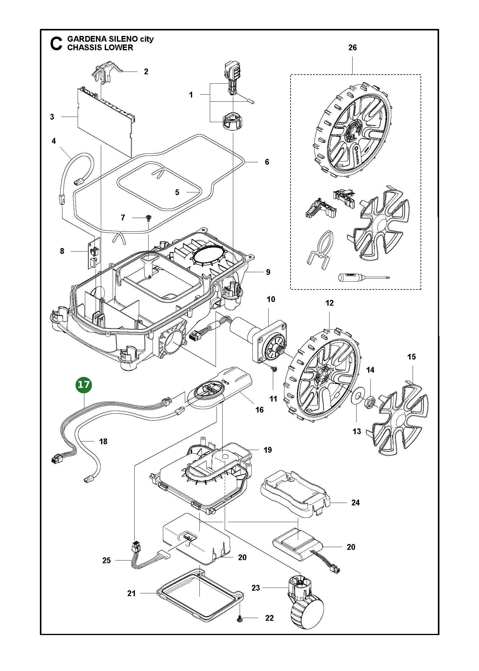 Position im Ersatzteilkatalog