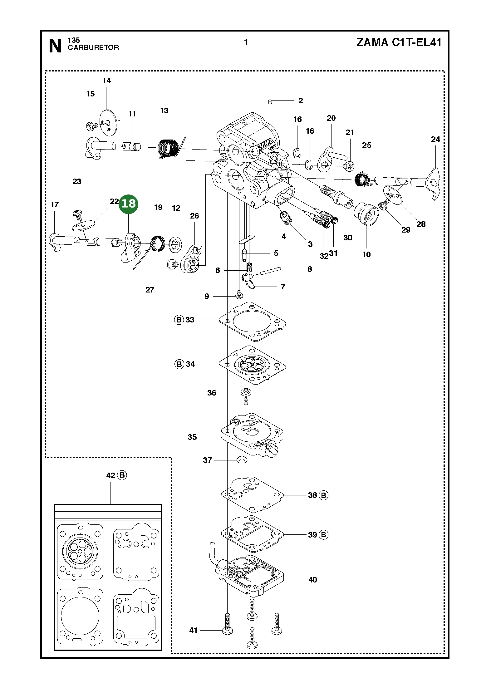 Position im Ersatzteilkatalog