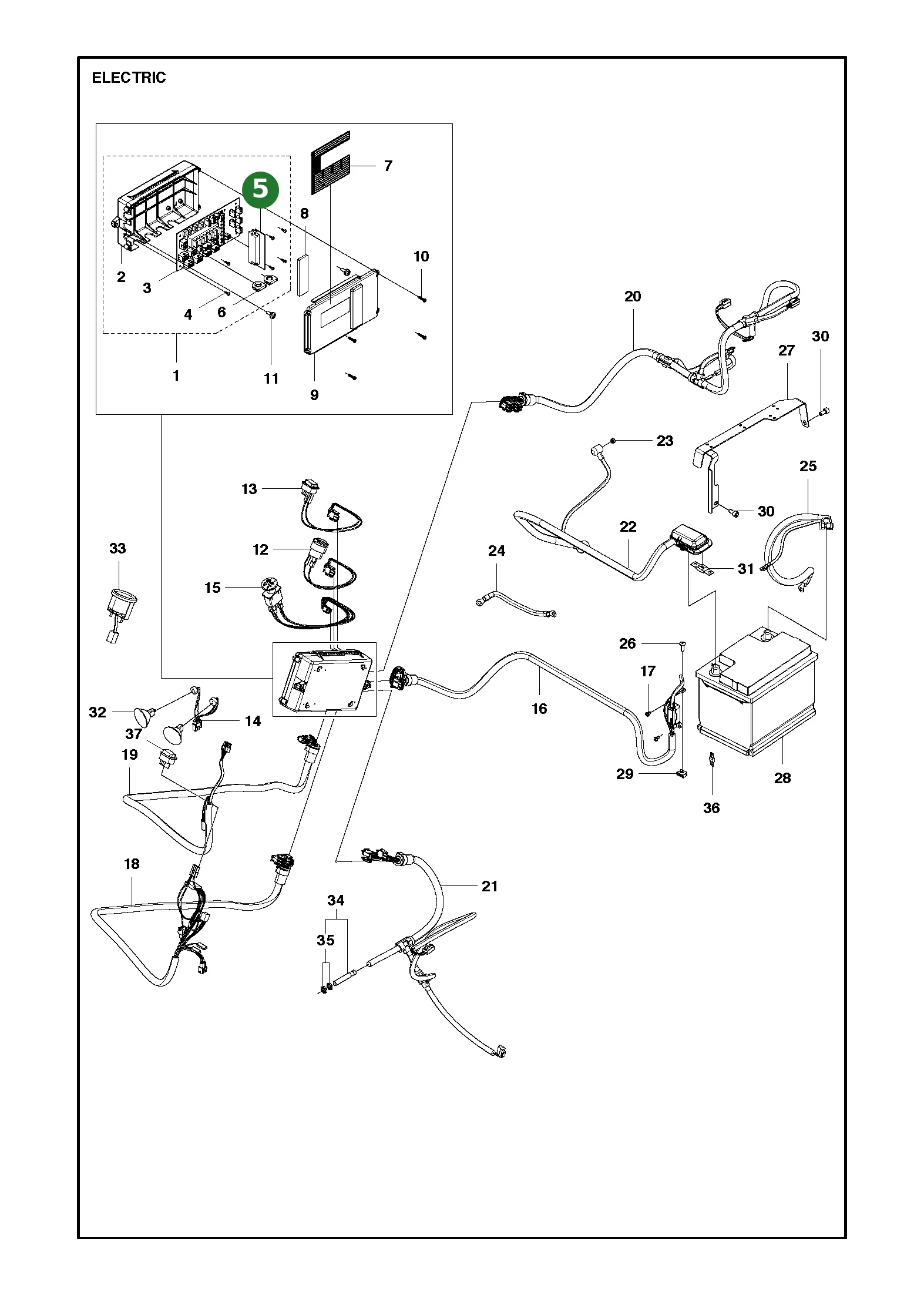 Position im Ersatzteilkatalog